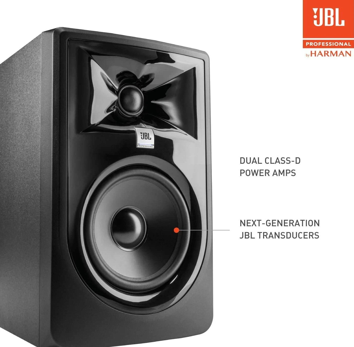 JBL Professional 305P MkII - Monitor da studio a 2 vie da 5" (305PMKII) (coppia)