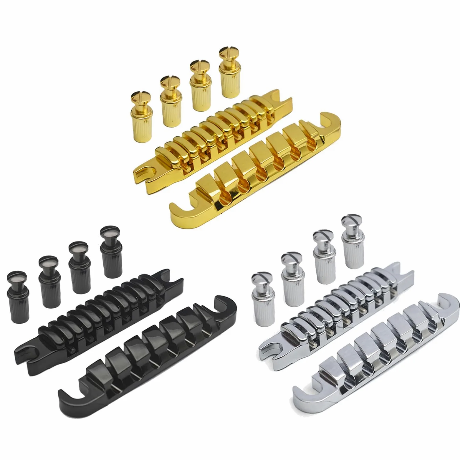 Ponte per chitarra elettrica a 6 corde per chitarra elettrica, corde da appendere, selle individuali per chitarra e accessori per chitarra