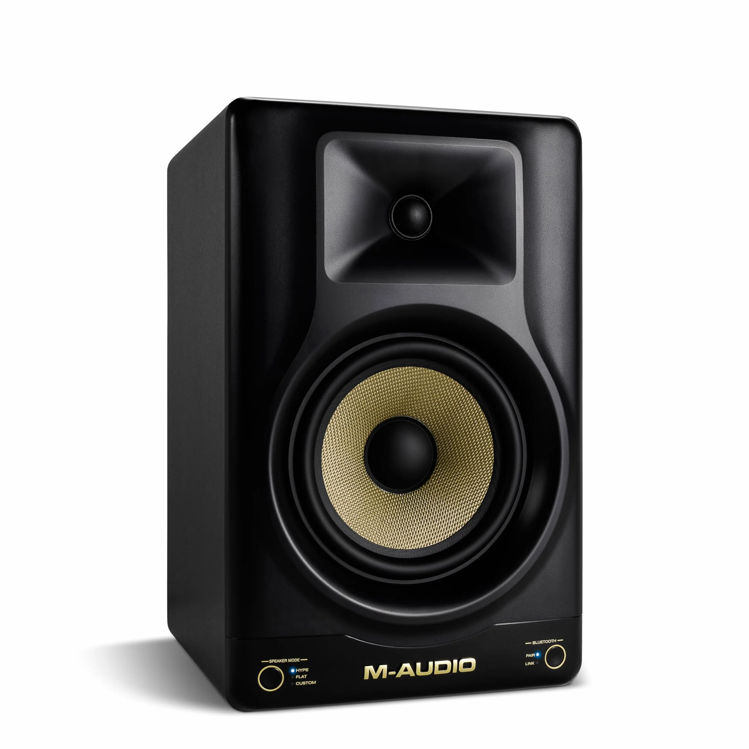 M-AUDIO Forty Sixty - Cassa monitor da studio attiva da 6,5" per la produzione e il mixing, con accurato crossover DSP, EQ, app di controllo e Bluetooth, 100 W
