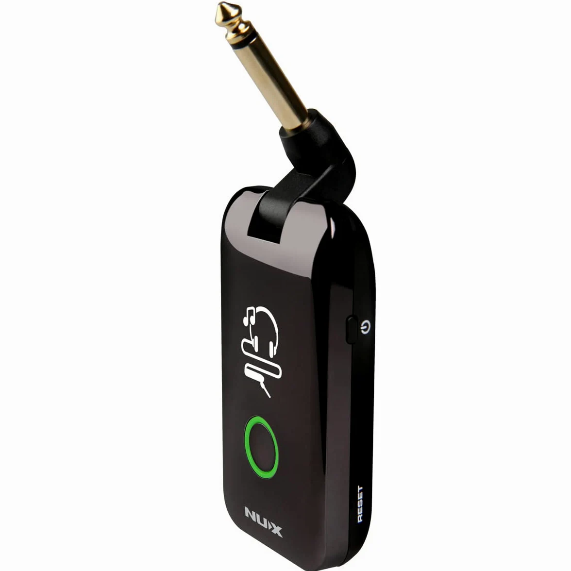 Nux MP2 Might Plug - Simulatore di amplificatore per chitarra/basso con amplificatore per cuffie