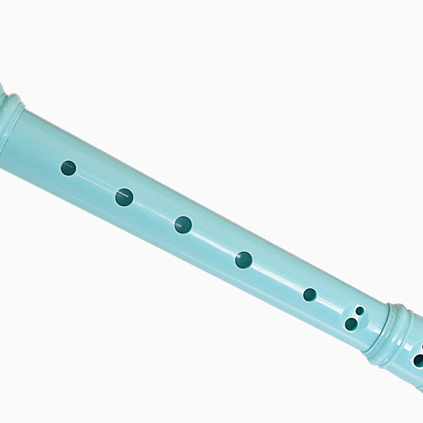 Flauto dolce soprano a 8 fori in stile tedesco, per bambini, studenti, principianti, in stile tedesco, con custodia per riporre le canne pulite, 2 pezzi (rosa + azzurro)