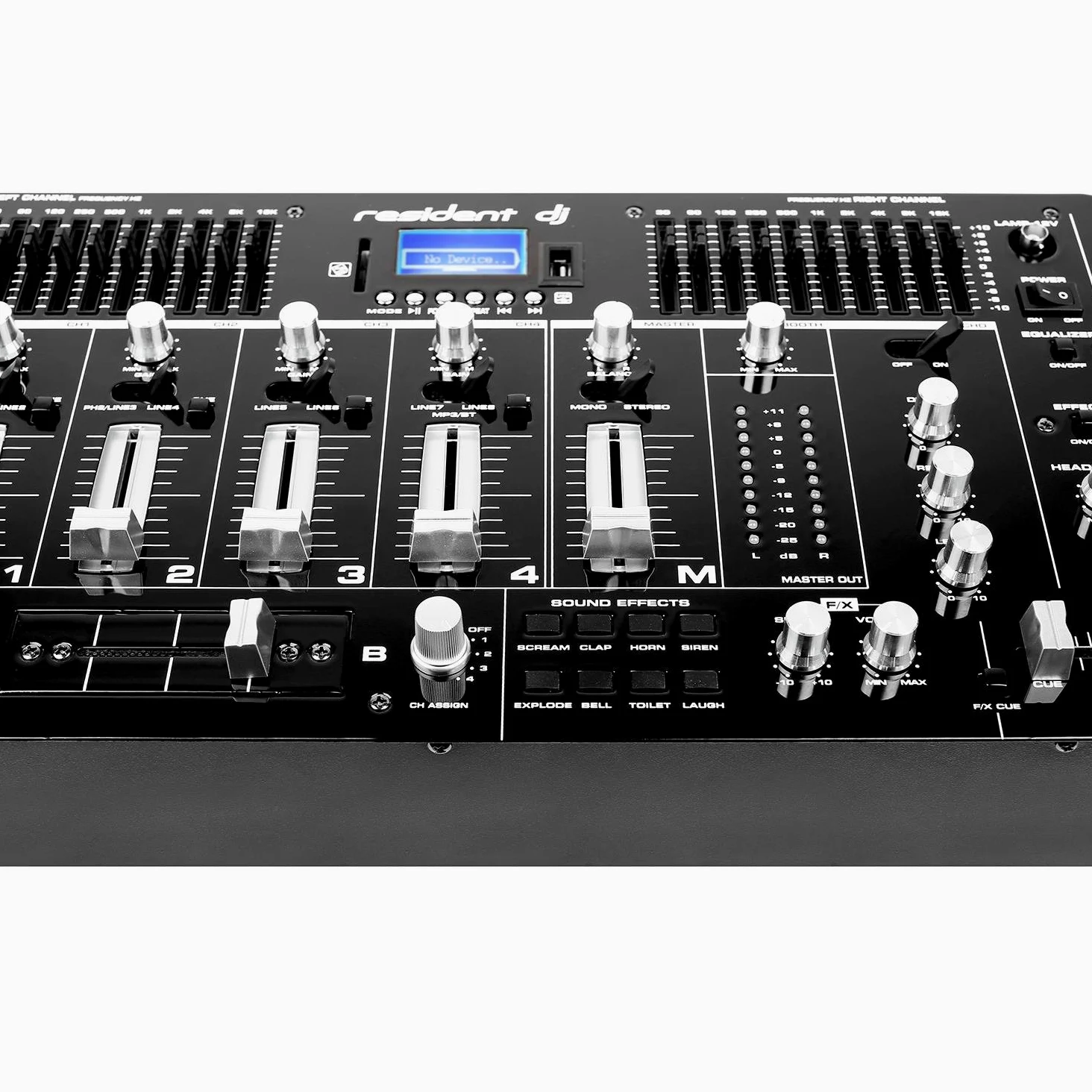 DJ Set sonoro "Bass First Pro Bluetooth" 2 x Amplificatori 4 x Casse 4000W
