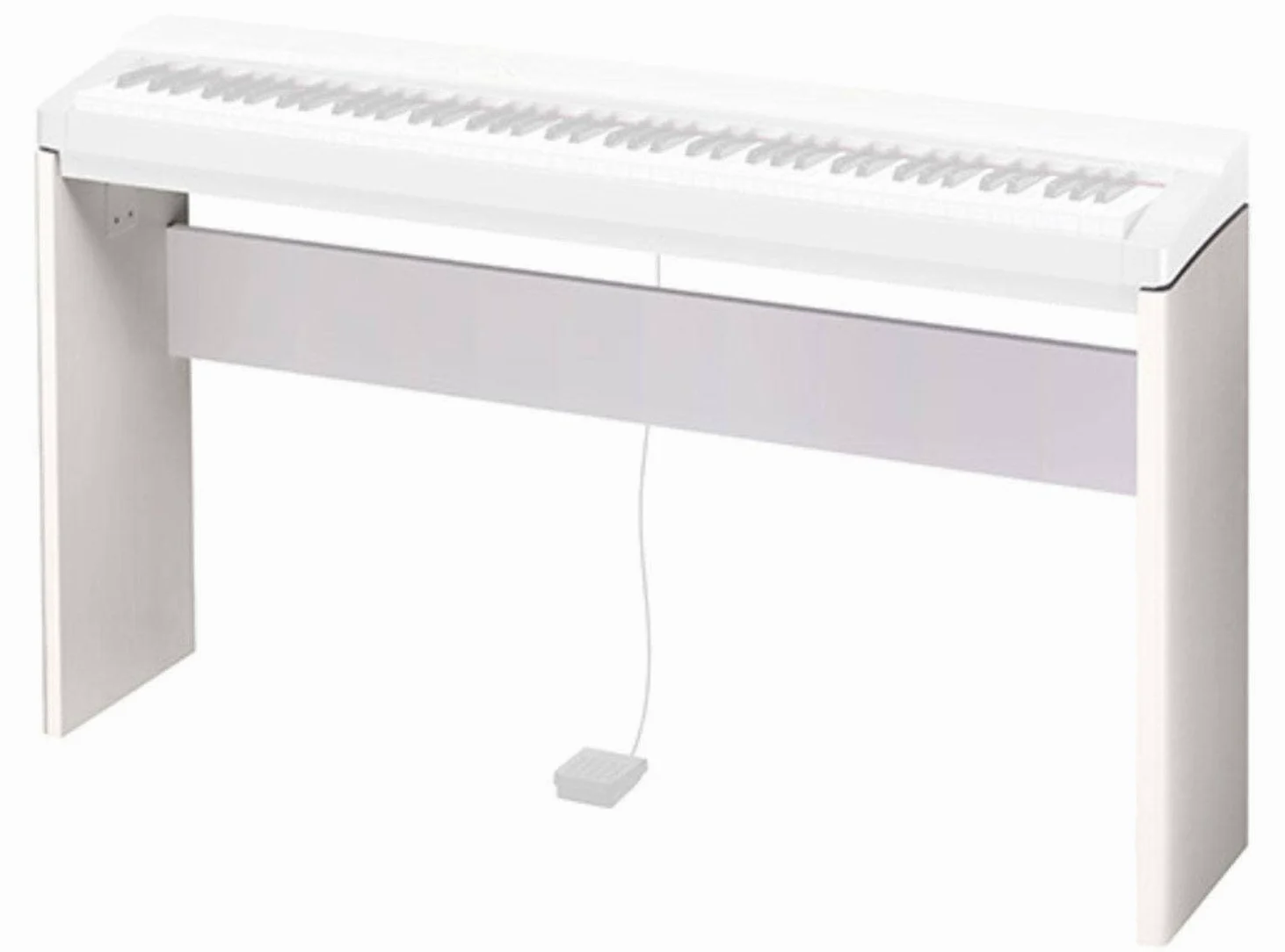 Casio CS-68 Wooden Piano Stand (White)