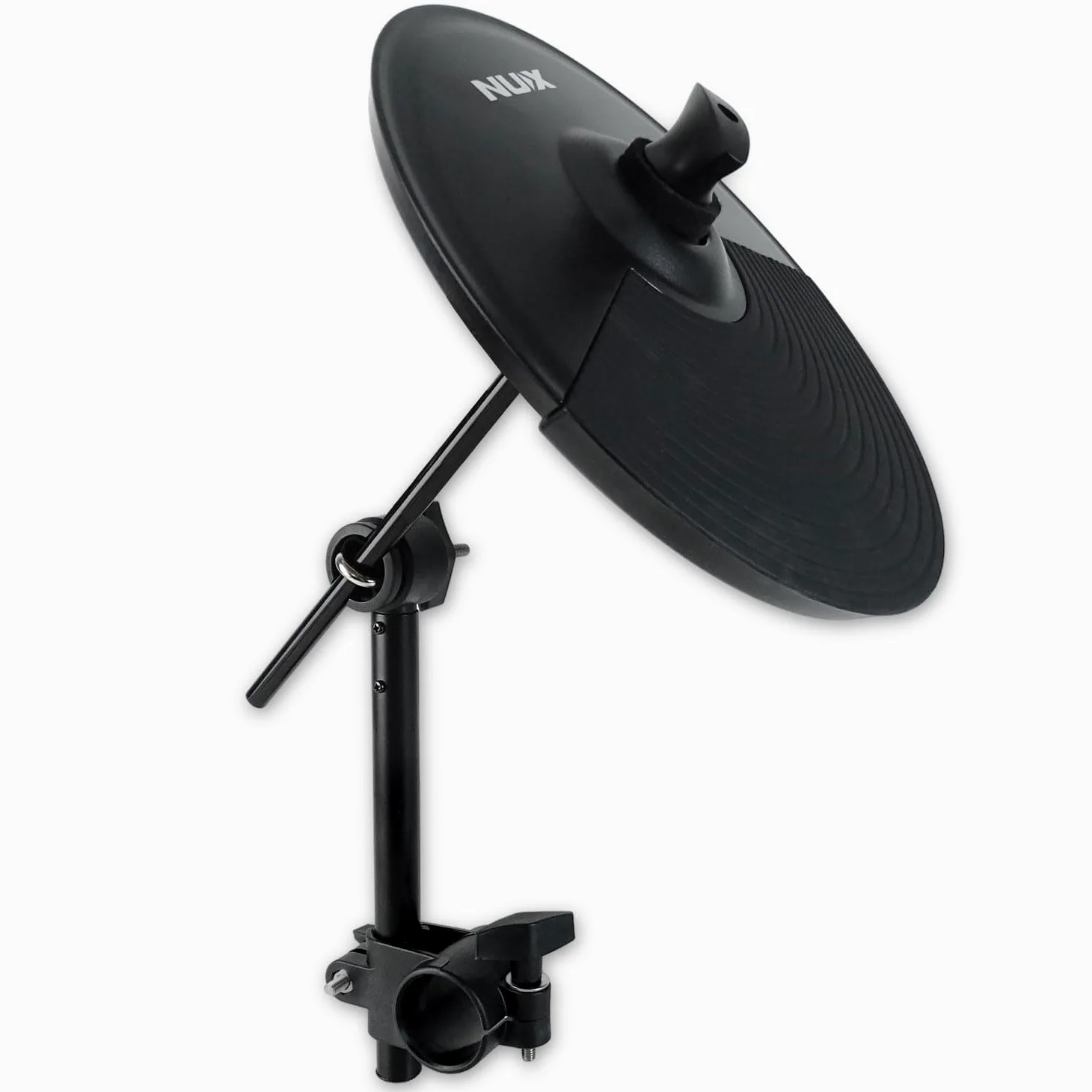 Nux DM210 - Set di piatti per batteria elettrica da 10", con supporto e bacchette keepdrum