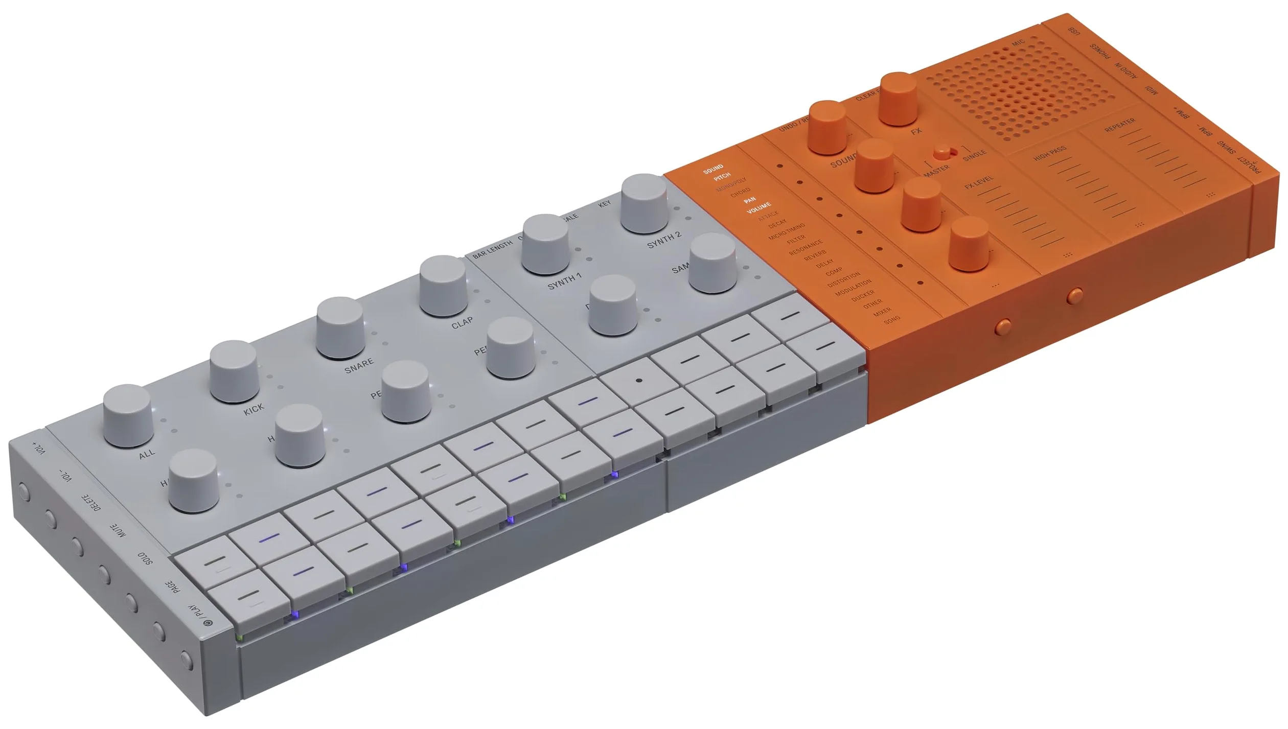 Yamaha SEQTRAK Mobile Music Ideastation, Arancione