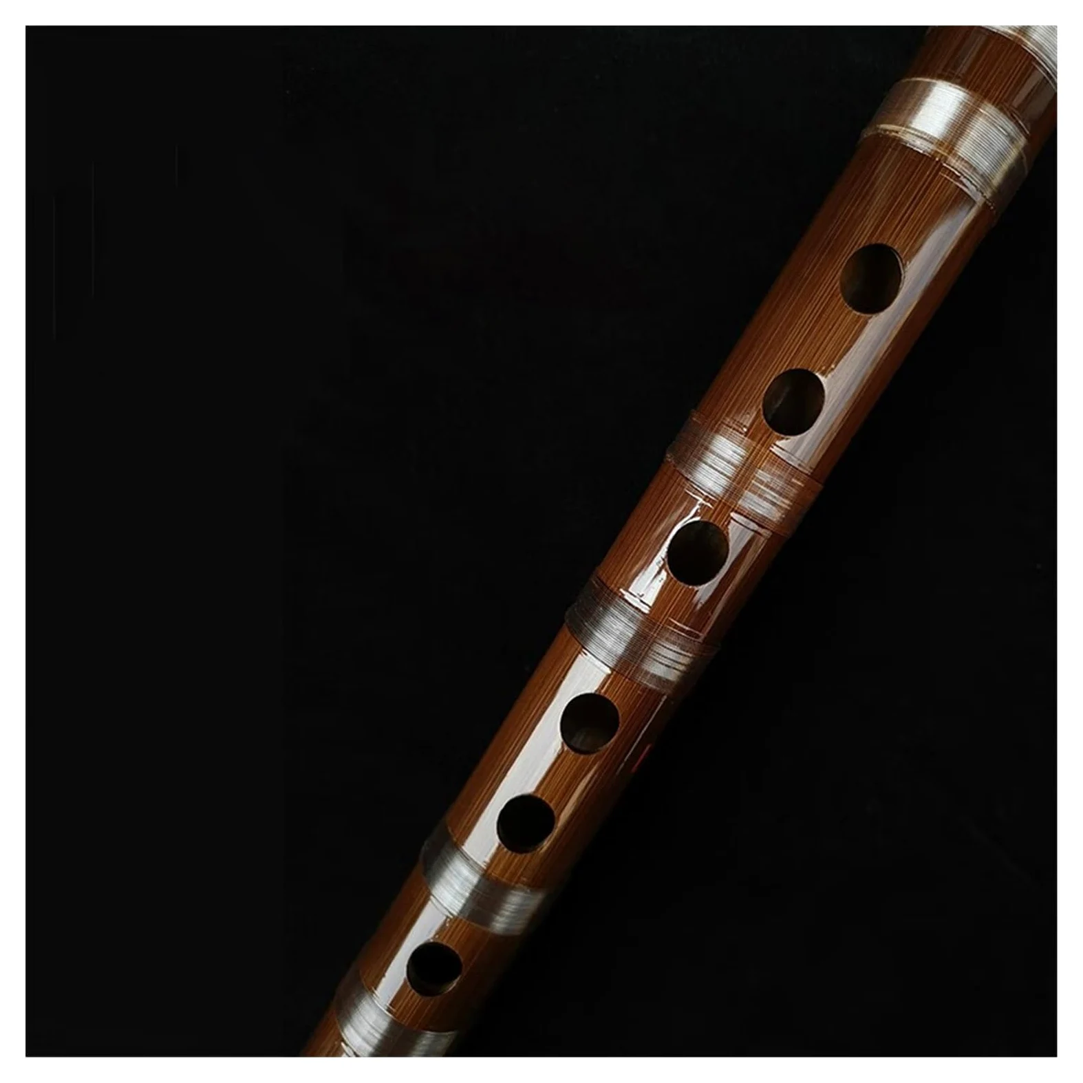 flauto di bambù Flauto traverso professionale per principianti di flauto di bambù che suona uno strumento musicale per adulti(E key)