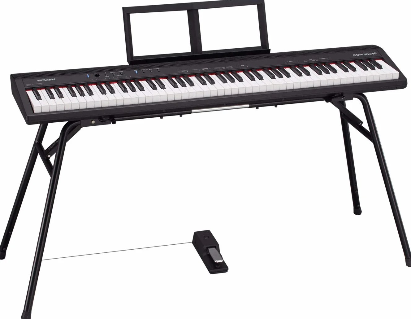 Roland GO:Piano88 Pianoforte Digitale, Piano a 88 Tasti di Dimensioni Standard