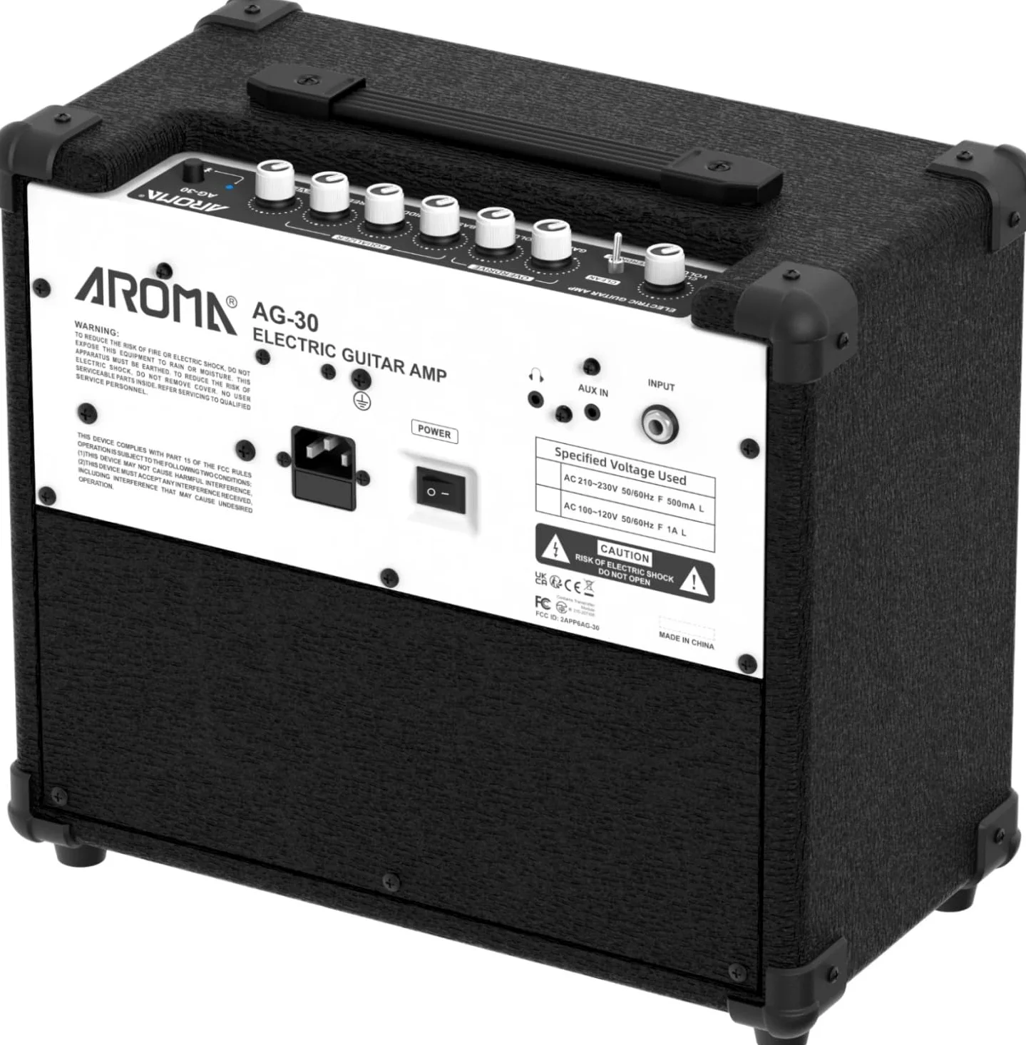 Aroma AG30 - Amplificatore per chitarra elettrica, 30 W