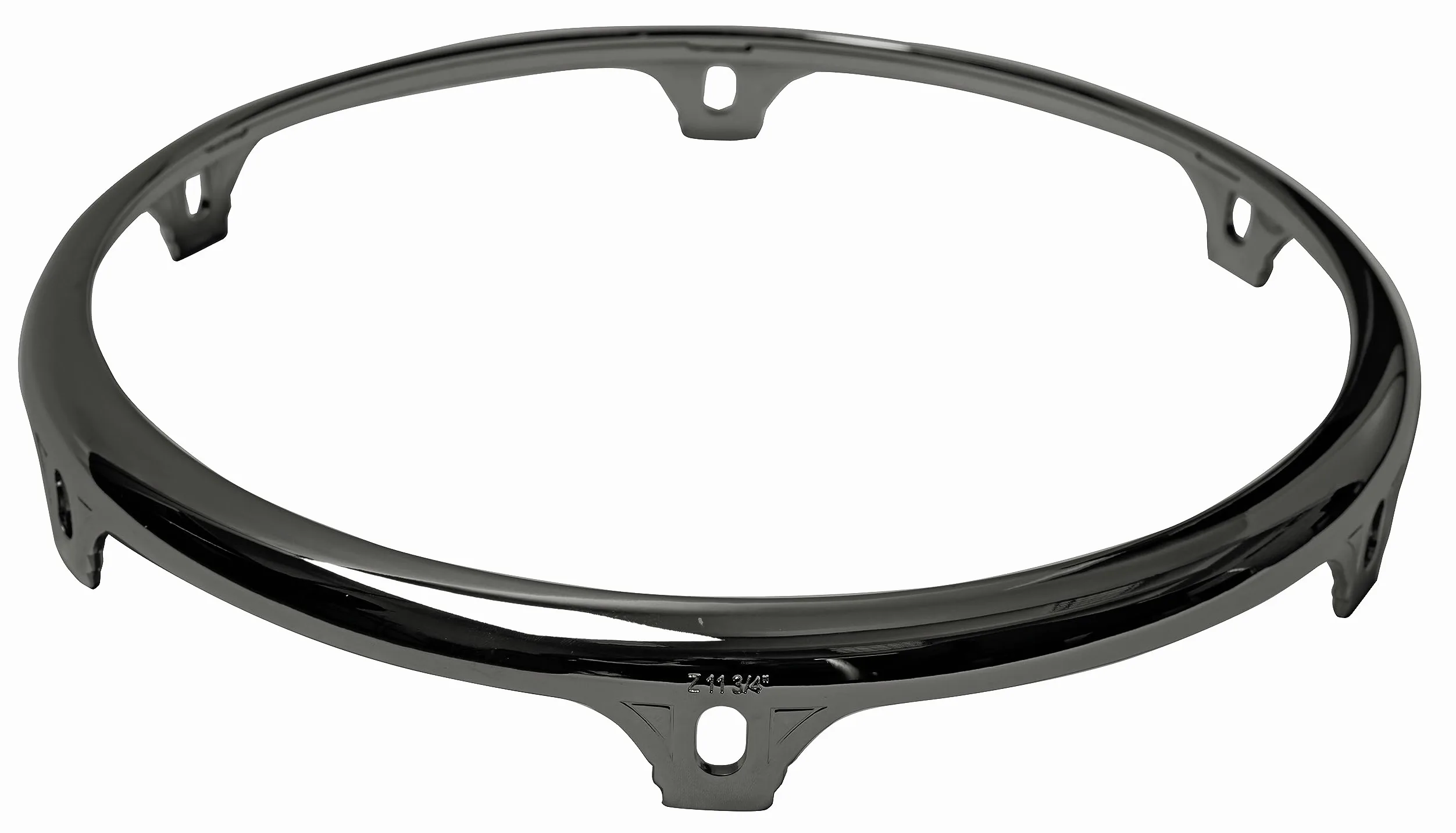 Latin Percussion LP774-BN Conga Comfort Curve II - Z Series (Extended Collar) – Nichel spazzolato 12 1/2" Tumba | 6 fori