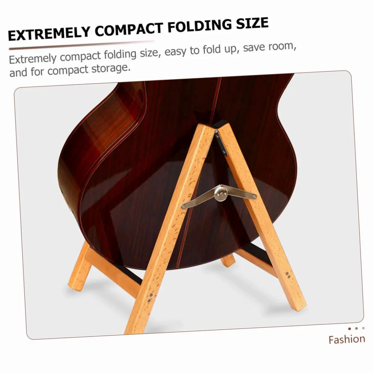 Chitarra Regolabile Legno Struttura Stabile per Chitarra Elettrica e Violino Design Pratico e Compatto per Musicisti e Negozi Strumenti