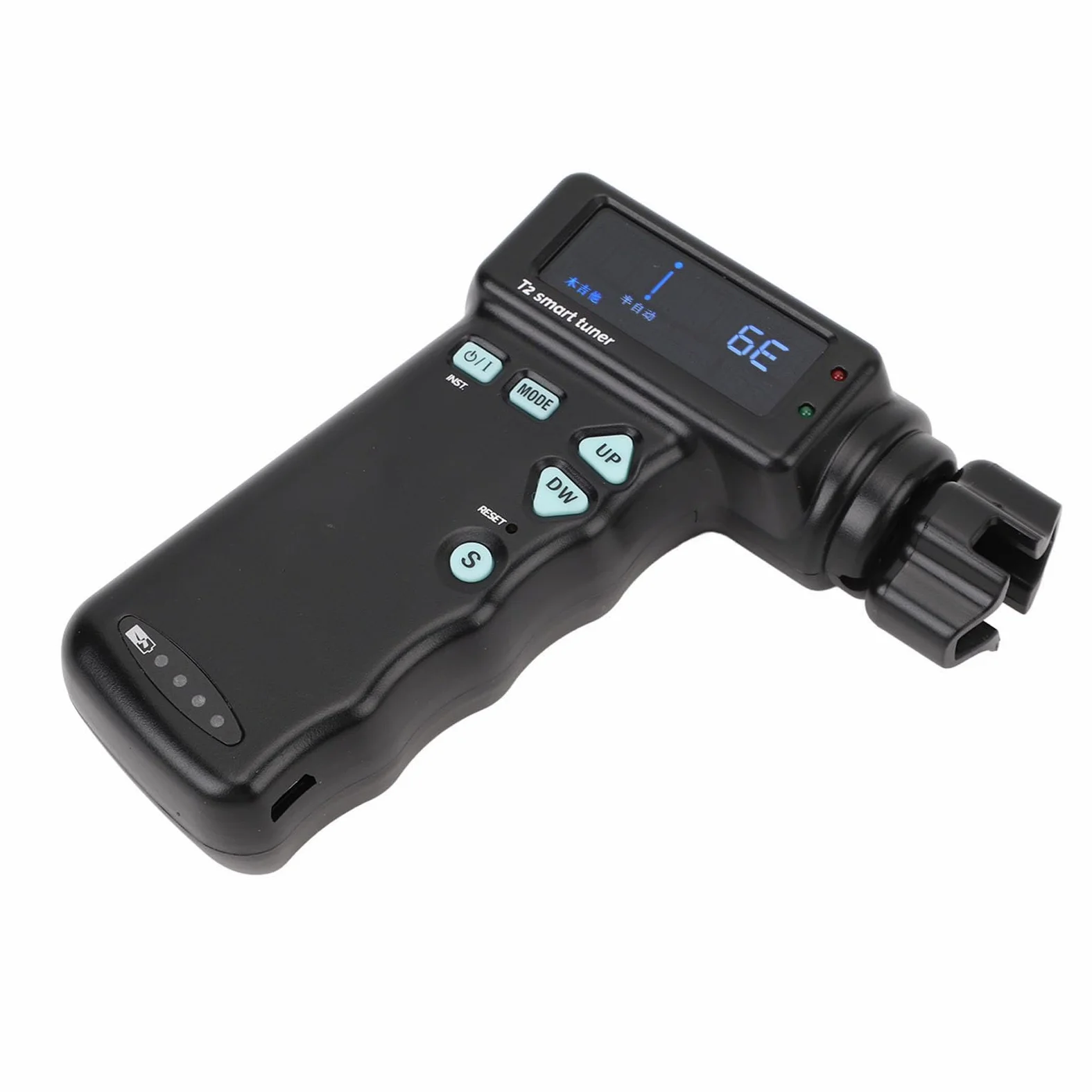 WALFRONT Accordatore per Chitarra Intelligente, Batteria Incorporata in ABS, Accordatura Accurata per Chitarre Acustiche Ed Elettriche