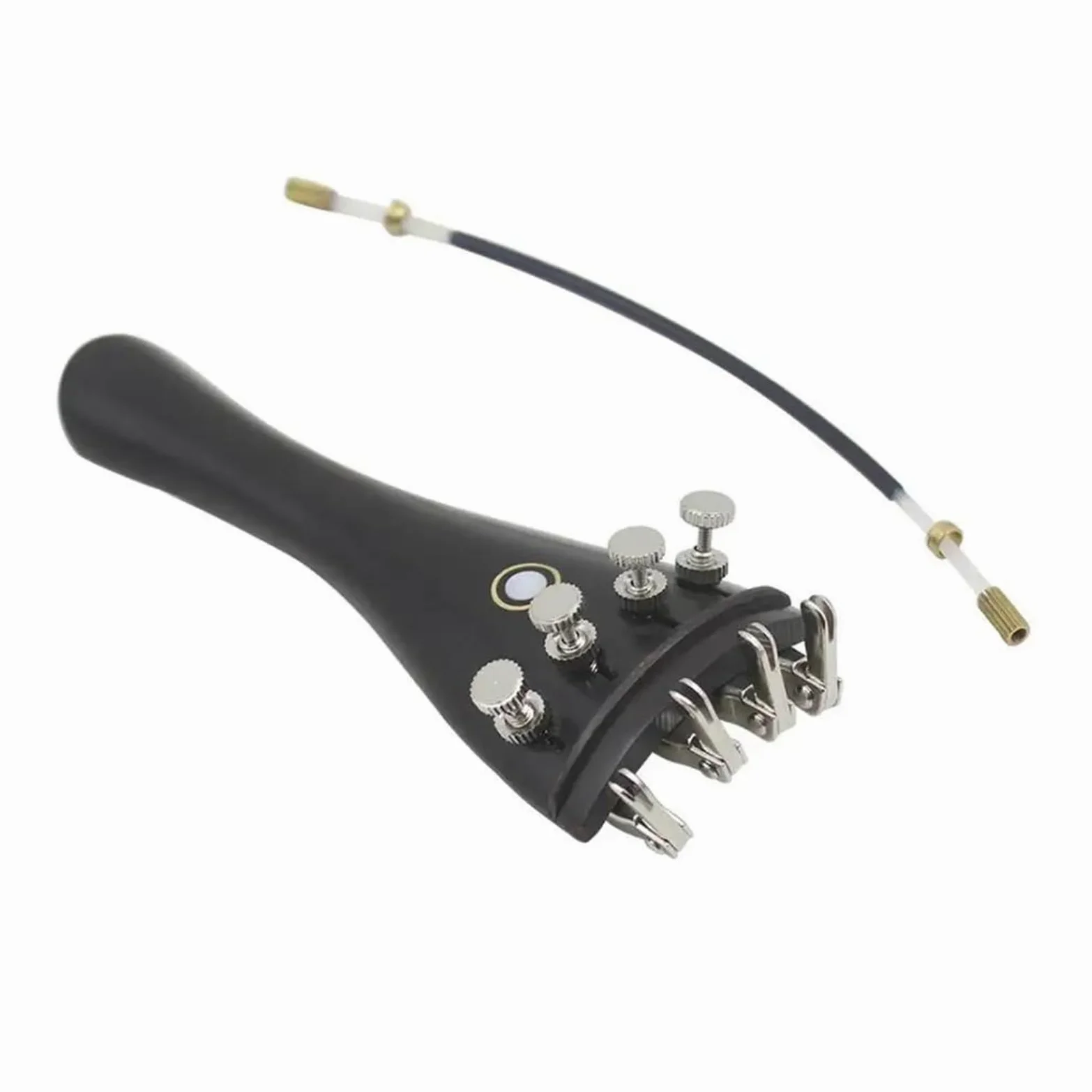 Cordiera per violino Accordatori fini Tailgut adatto per accessorio per violino 3/4 4/4 pezzi di ricambio per violino (Size : 5PCS)