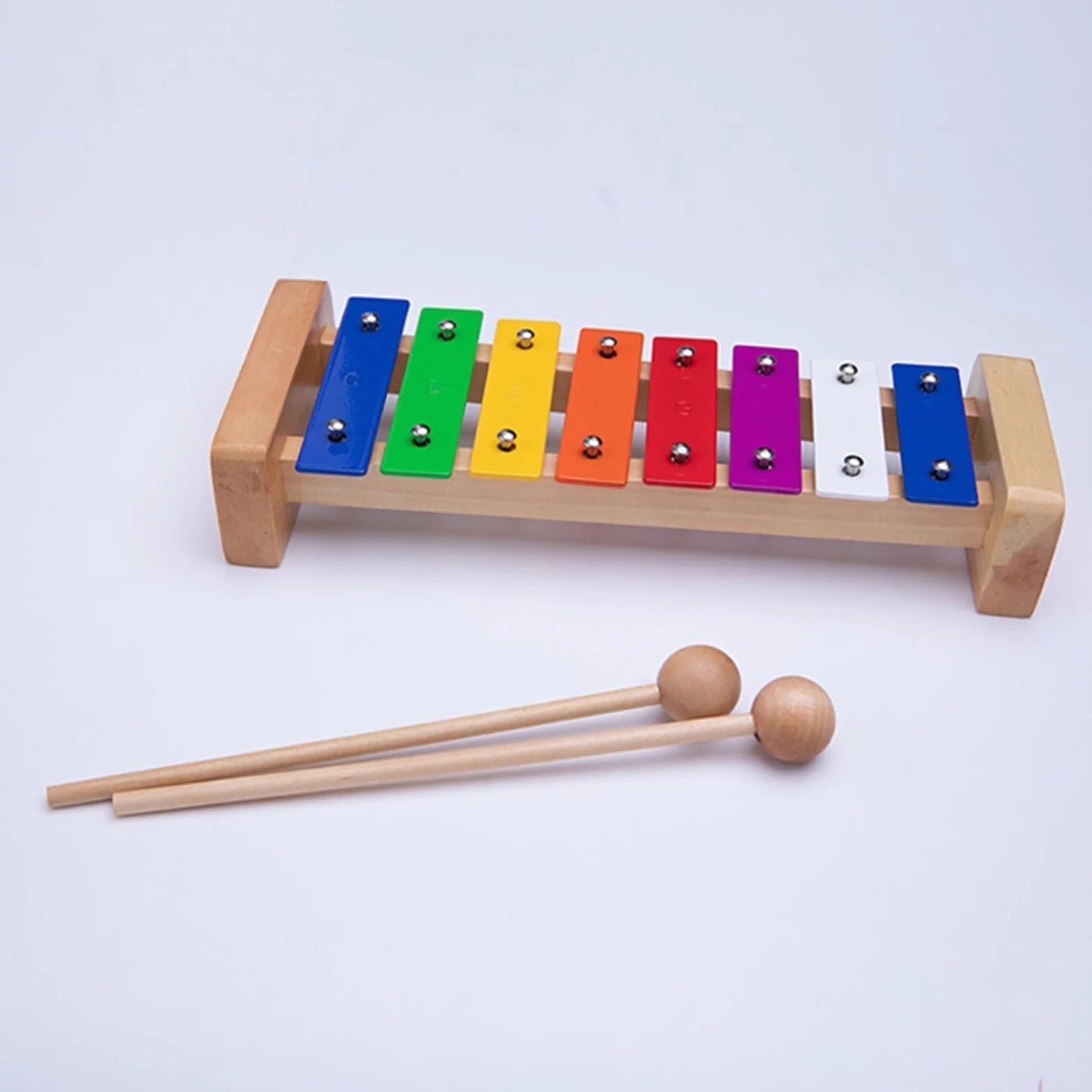 Xilofono Strumento A Percussione Xilofono A Otto Toni Xilofono Con Piastra In Alluminio Dai Toni Nitidi