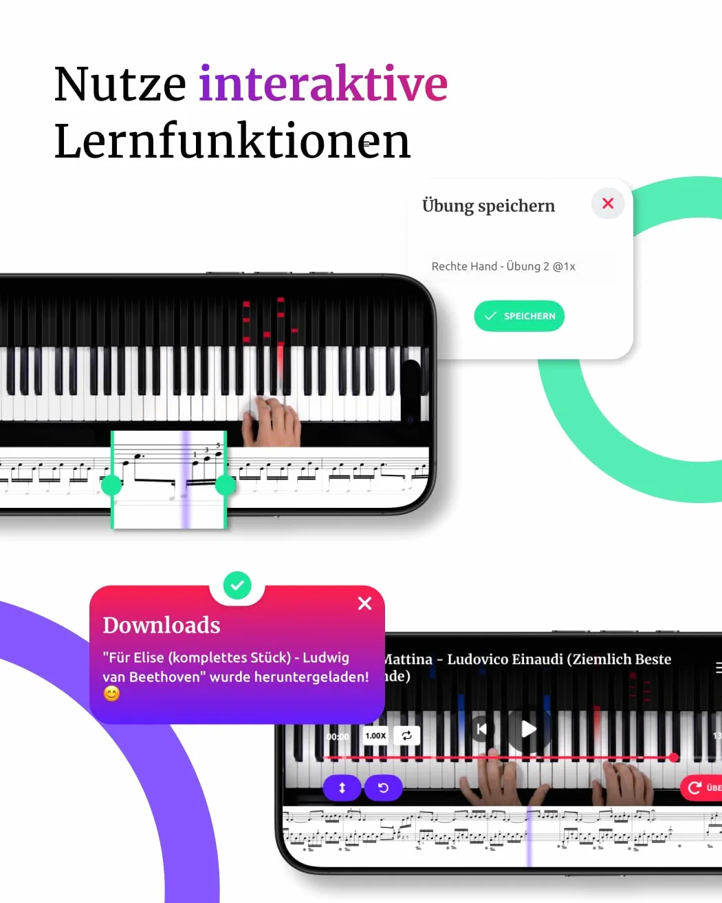 Music2me.de: pianoforte imparare – lezioni di pianoforte online per principianti ed esperti. 3 Monate
