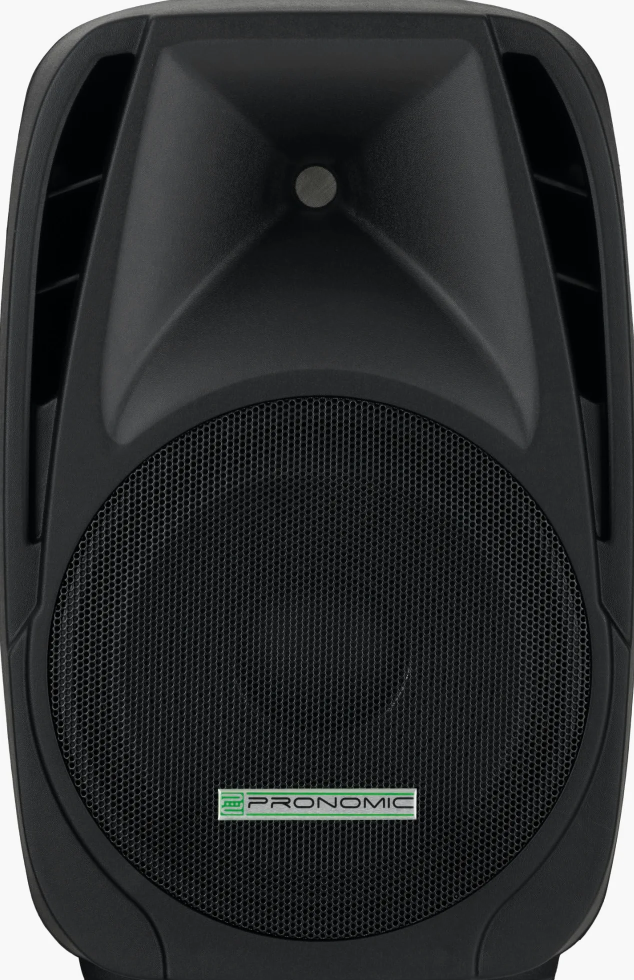 Pronomic 118S-212A Impianto PA Attivo - set PA attivo con 1 subwoofer da 18" e 2 satelliti da 12" - 600 watt potenza totale (RMS) - inclusi supporti per casse e cavi da 10m