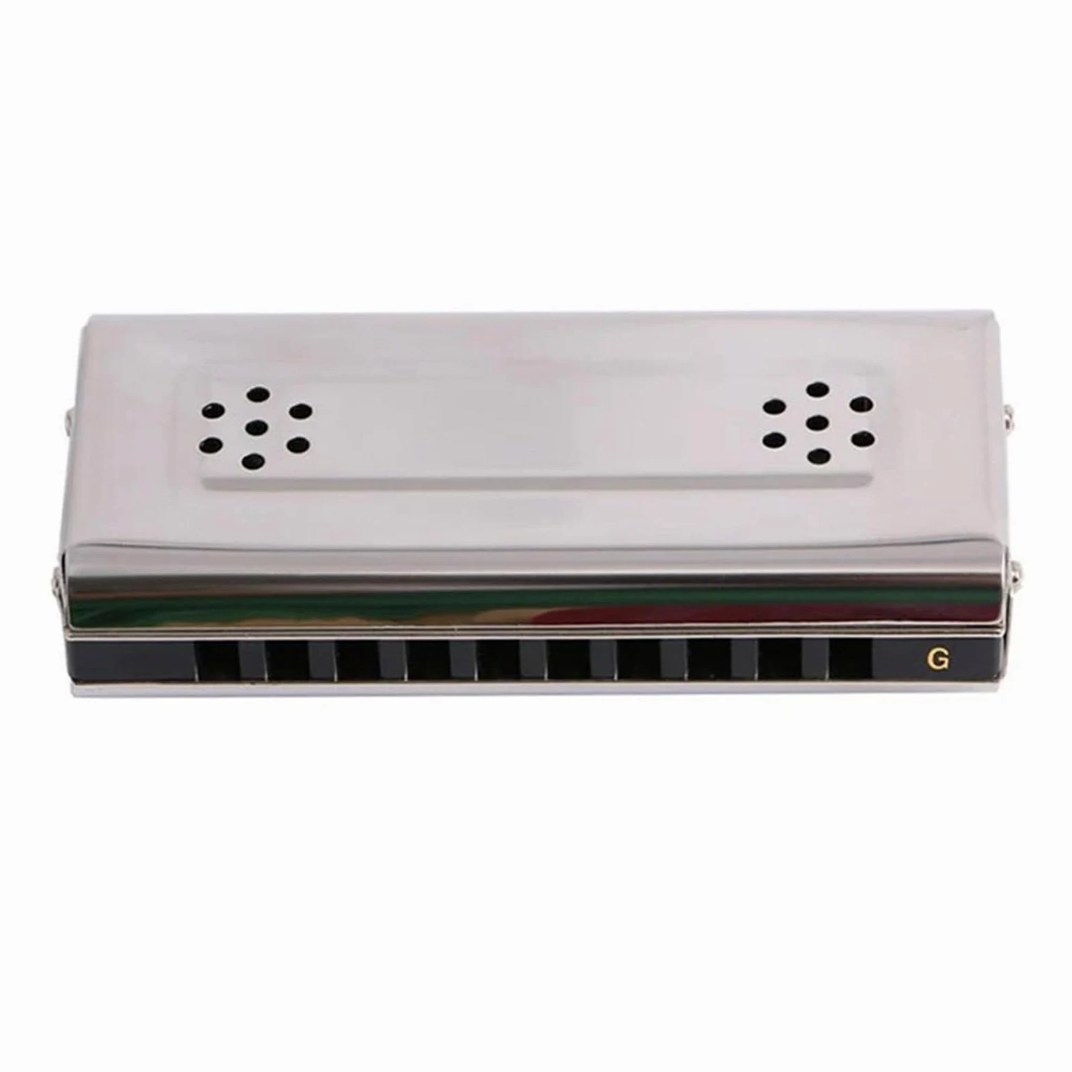 Armonica A Bocca A Doppia Faccia A 10 Fori 2 In 1 Diatonica In Do E Sol Per Adulti Blues