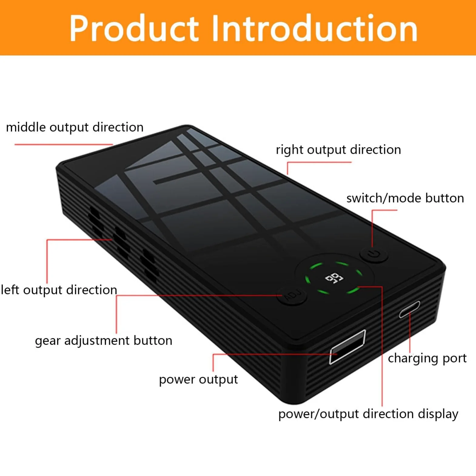Blocco delle registrazioni telefoniche, Jammer Audio del Segnale Mobile con Telecomando, 4000 mAh Anti-Alimentazione con Portata 1-50 m, per Anti-Mobile