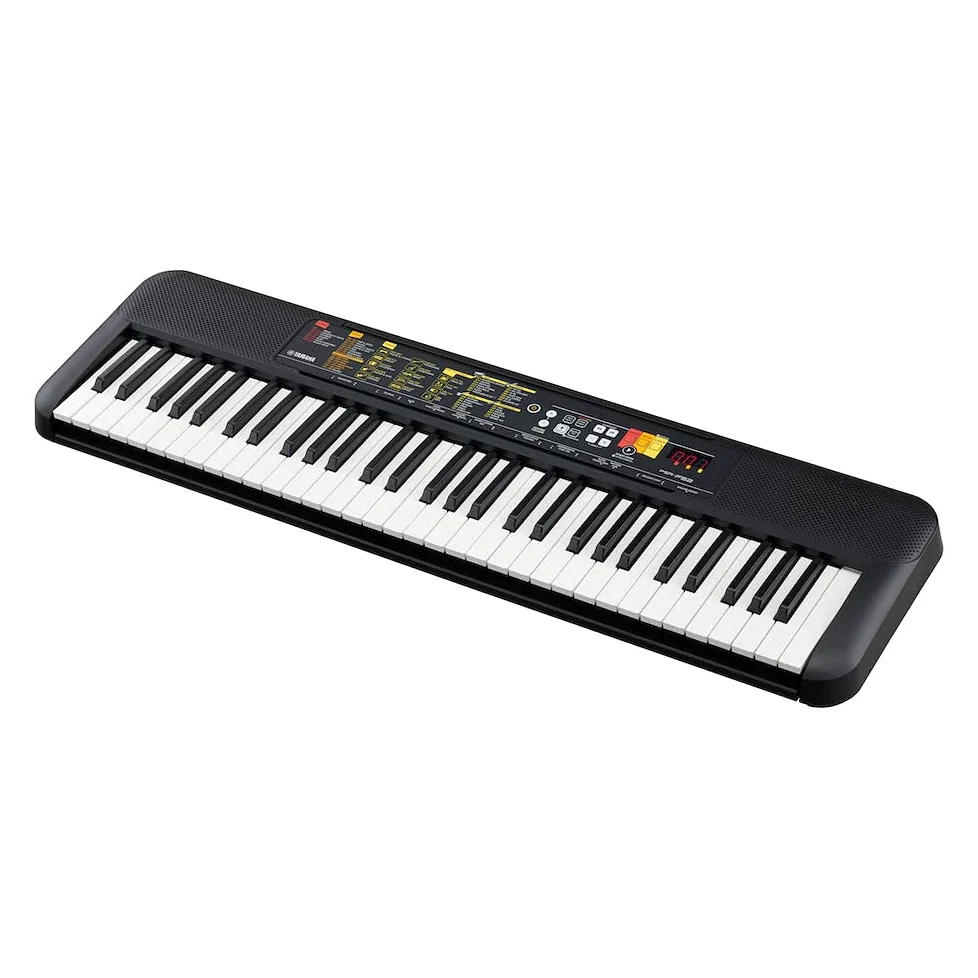 Yamaha Tastiera digitale PSR-F52, tastiera digitale compatta per principianti in dotazione con cuffie HPH-50
