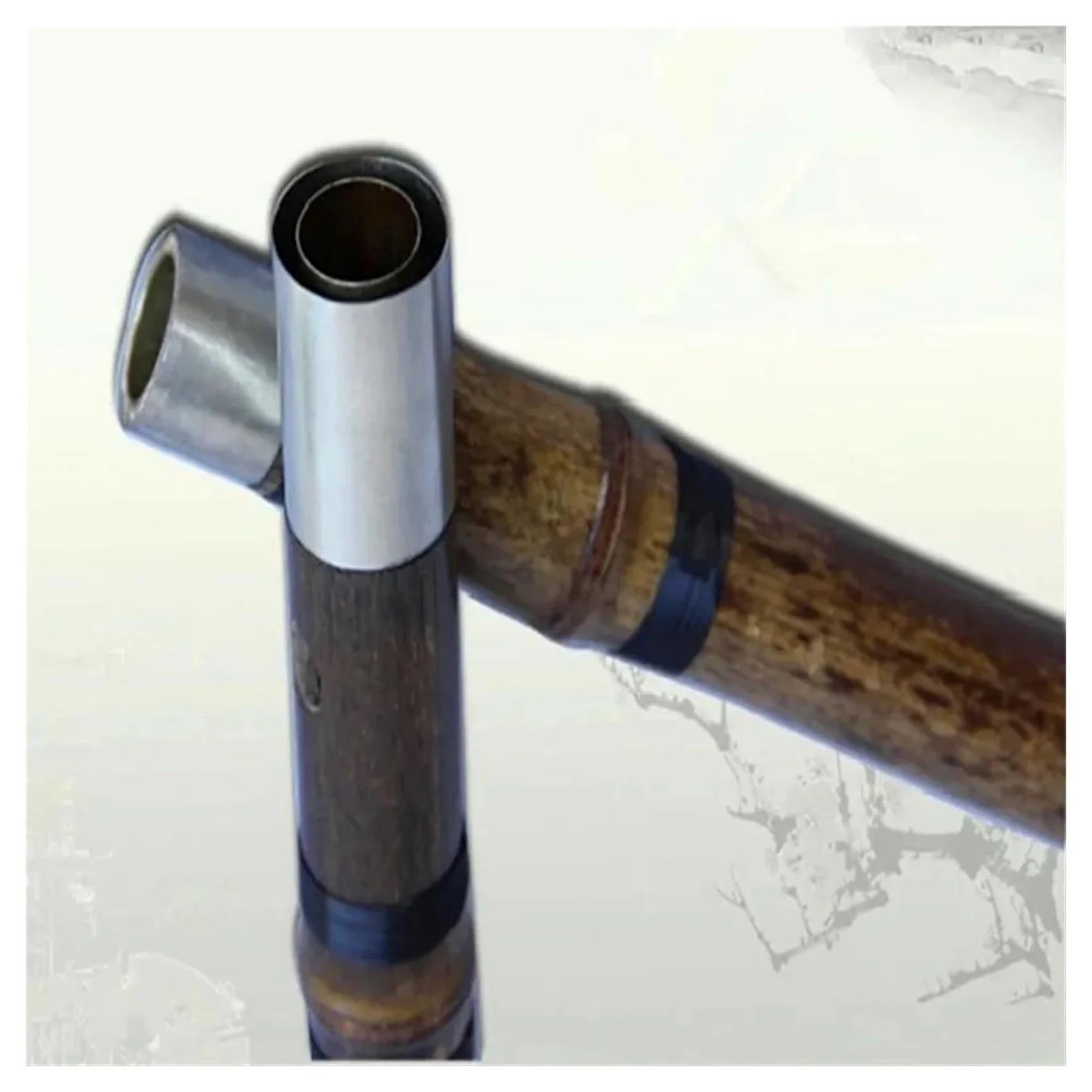 Flauto Bambù Flauto di bambù Flauto da concerto a due sezioni Strumenti musicali Flauto traverso di bambù Flauto professionale(E Key)