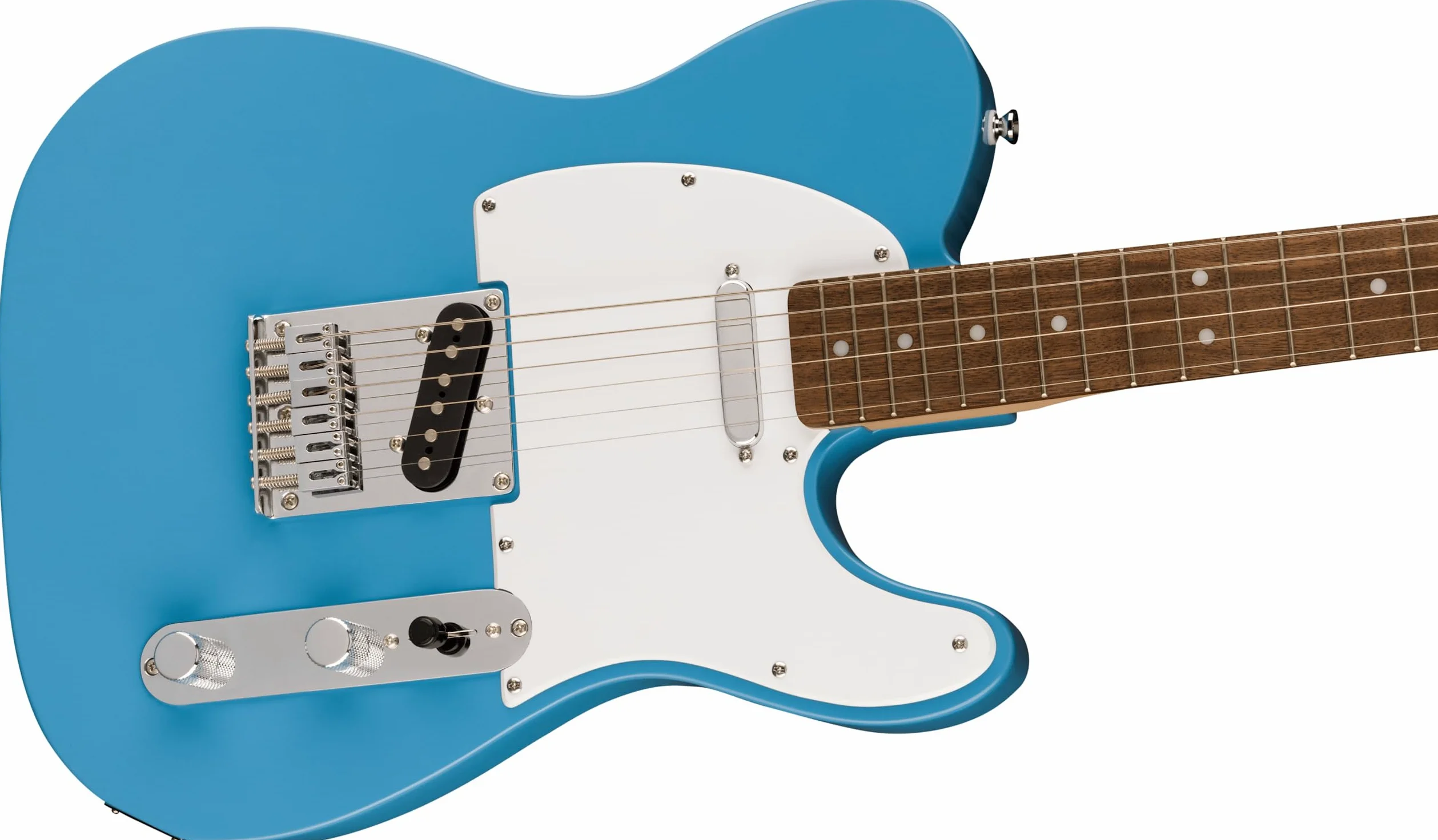 Squier Sonic Telecaster, tastiera alloro, battipenna bianco, blu California