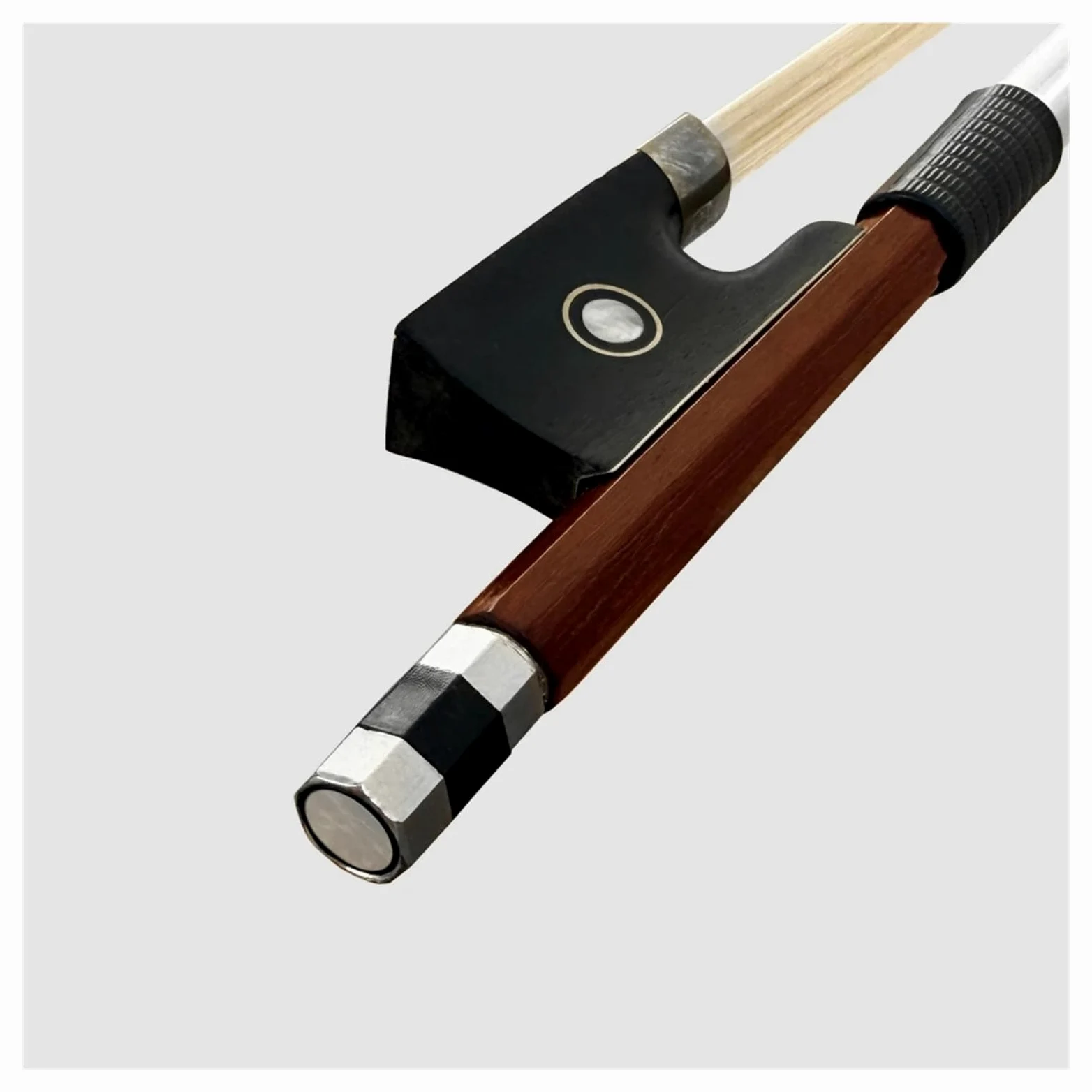 4/4-1/8 Arco for violino Giocatore di violino Studente Accessori for violino Adatto for negozi di violini Scuole di musica for principianti Strumenti musicali(4-4 5PCS)