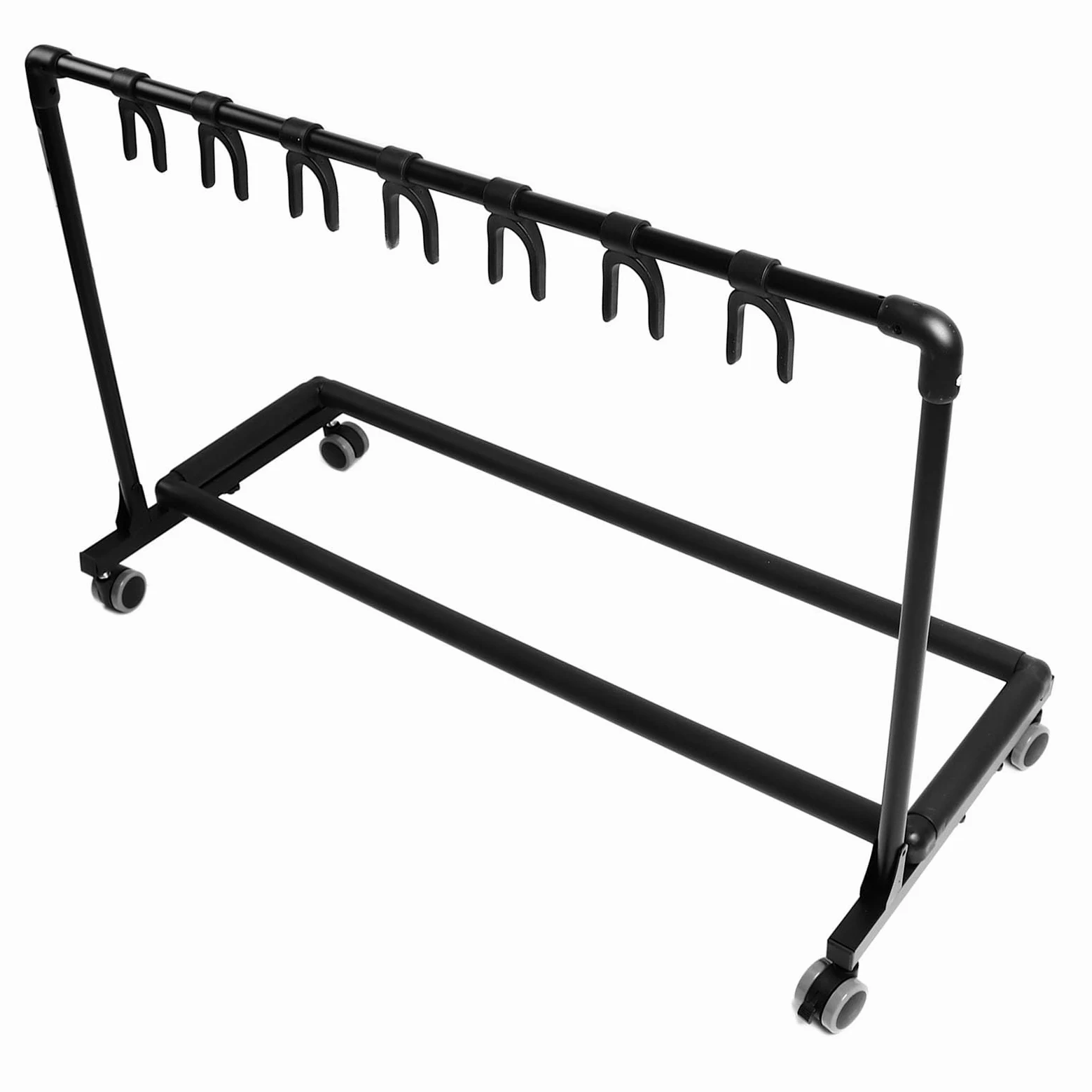 Supporto Multi Chitarra con Ruote e Imbottitura in EVA per Esporre più Chitarre Nei Negozi (FL17W)