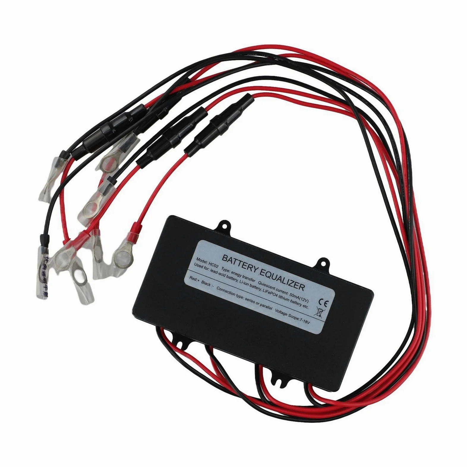 Equalizzatore di tensione intelligente a LED 24V 36V 48V con disconnessione a bassa tensione per connessione in serie di lunga durata HC02 (con)