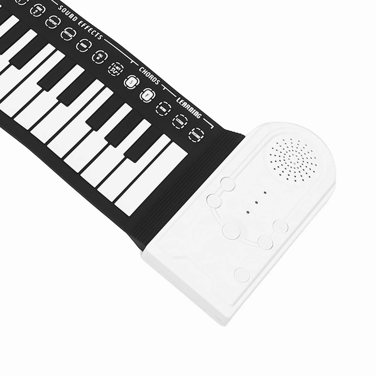 ULTECHNOVO Tastiera Musicale Tasti Arrotolabile in Silicone Tastiera Portatile per Principianti per Viaggi e Lezioni Musicali