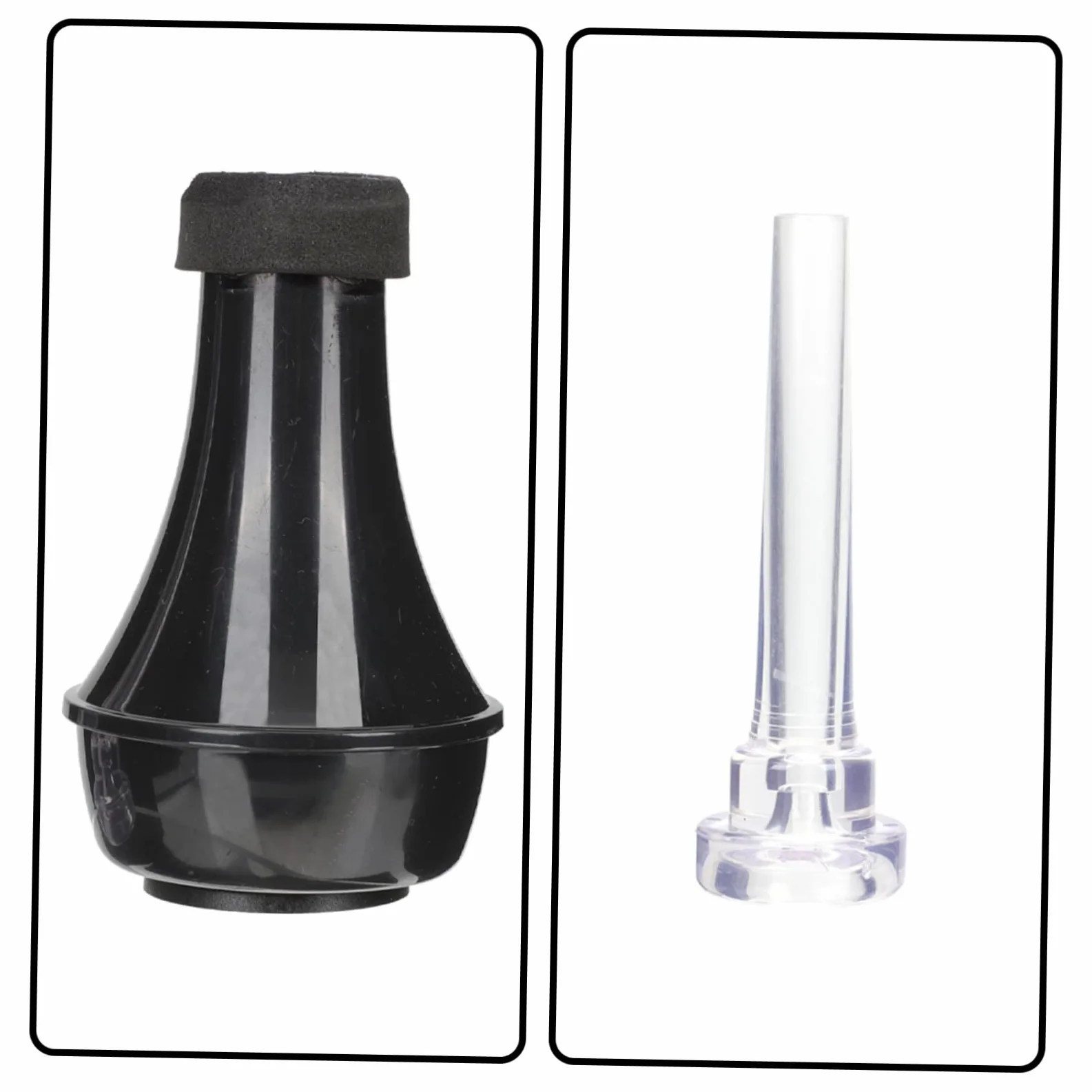 HEMOTON 5 Set Di Sordina Per Tromba Sordina Di Ricambio Per Tromba Sordina Dritta Per Esercitarsi Sordina Per Tromba Senza Sbavature Sicura Per La Bocca