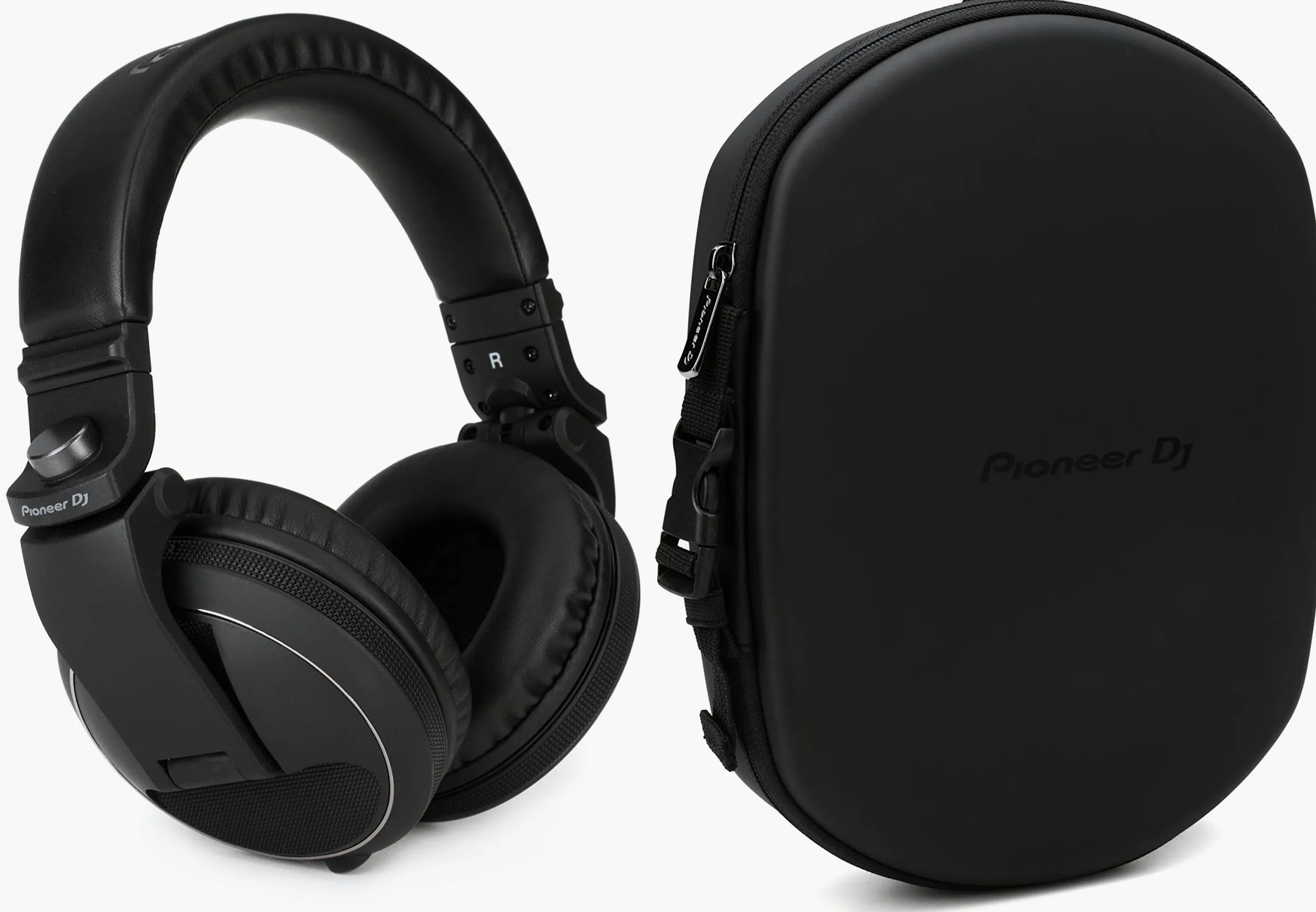 Pioneer DJ HDJ-X5 - Cuffie professionali per DJ, con custodia per cuffie DJ HDJ-HC02, colore: Nero