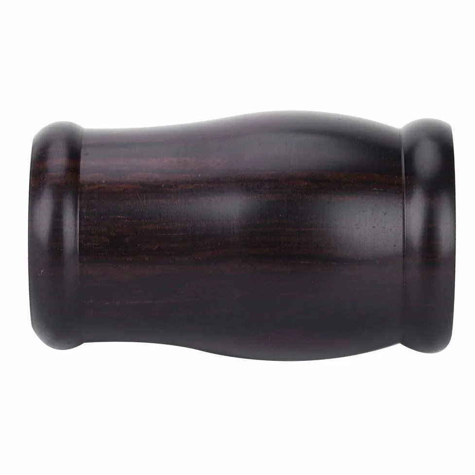 POENVFPO Barilotto per Clarinetto Professionale in Legno di Ebano, Diametro Interno 23 Mm, qualità Premium per Musicisti, Leggero 37 G, Nero