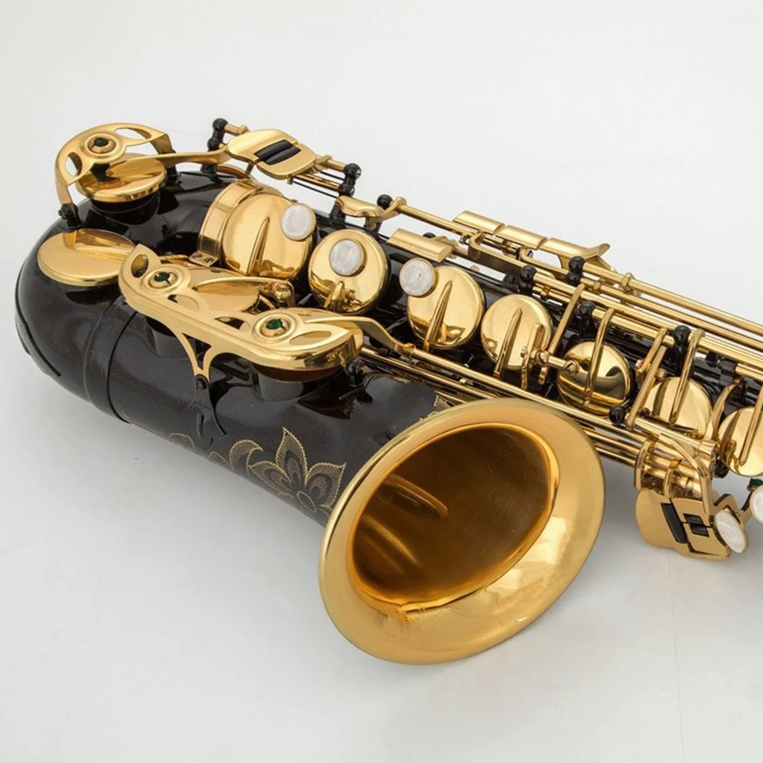 Sassofono 82Z Sassofono Contralto Professionale Chiavi Dorate Sax Contralto con Bocchino A Fascia Custodia Rigida per Ance