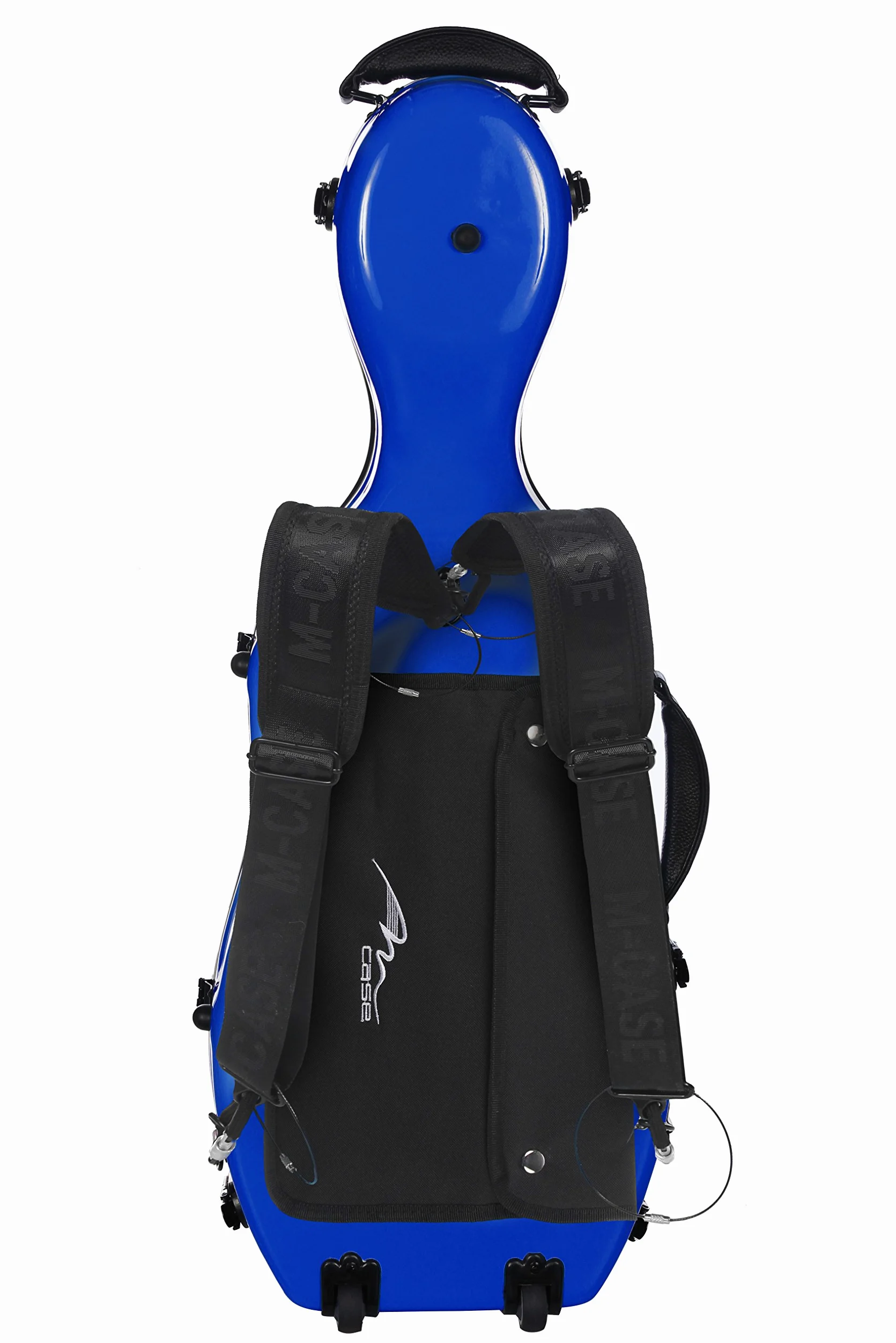 M-Case Custodia per Viola Fiberglass 38-43 Ultra Light blu royal borsa musicale