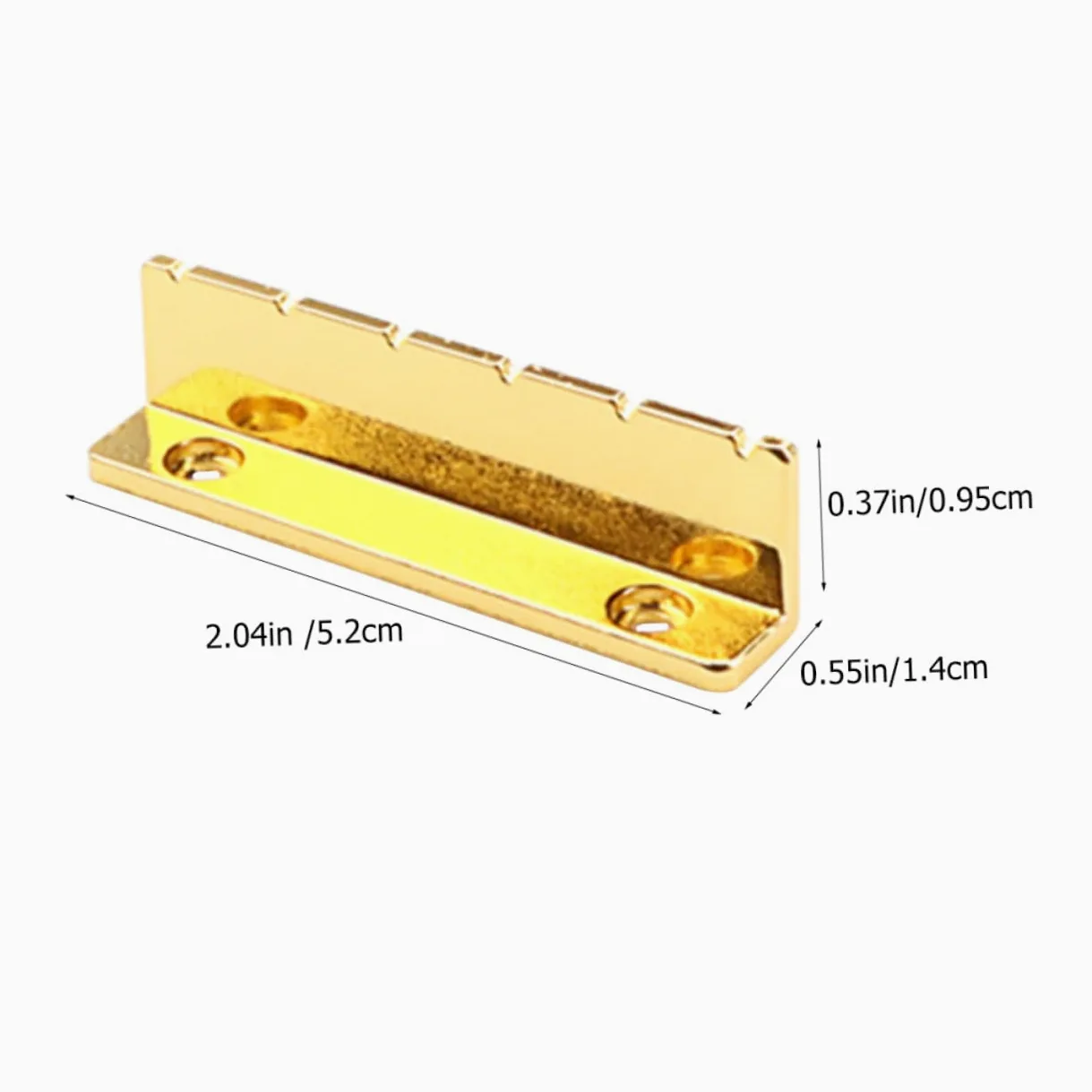 ibasenice 4sets Nut Metallo Per Chitarra Shaped Accessori Per Chitarra Elettrica e Acustica Migliora Suono e La Sostenibilità Delle Corde Facile Da Installare e Rimuovere