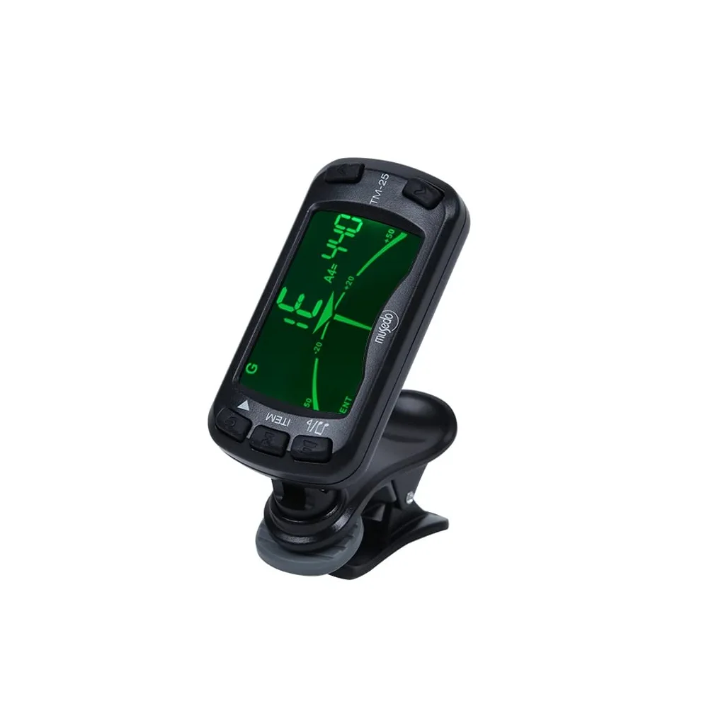 JJJ Tuner di Chitarra dedicato Violino Ukulele Violino Universale sintonizzatore elettronico for Principianti Automatici (Color : TM-25)