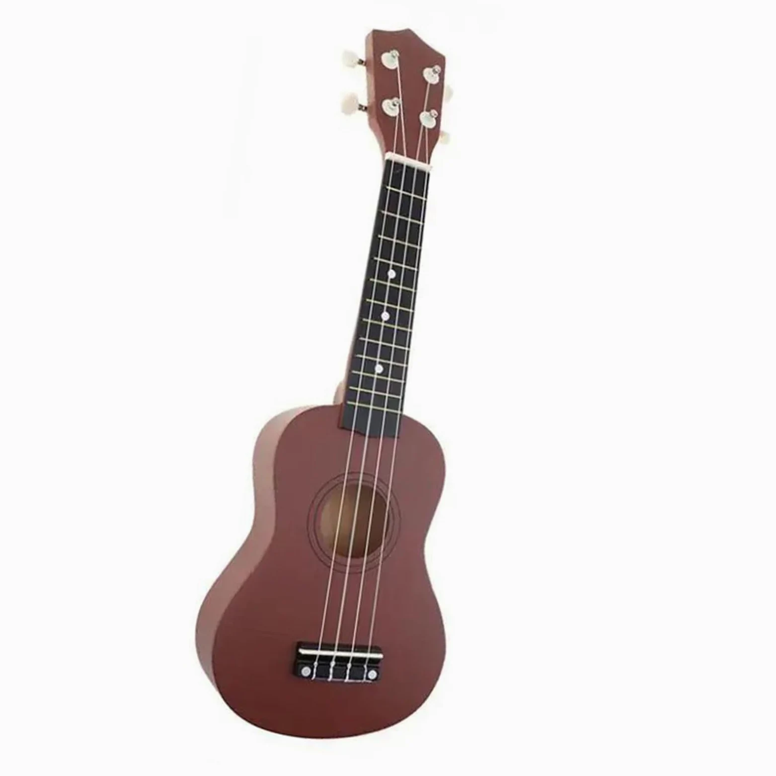 ukulele Chitarra A Quattro Corde Ukulele Per Principianti Da 21 Pollici(Color:Coffe)