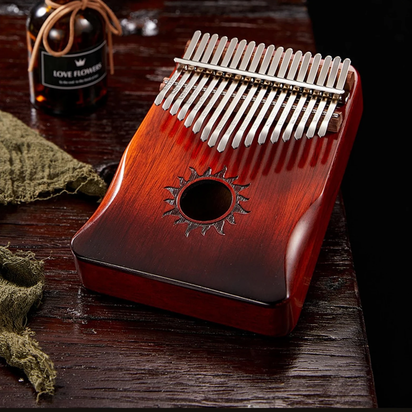 Thumb Piano Kalimba Il Pianoforte A Pollice Kalimba A 17 Note È Uno Strumento Portatile Facile Da Imparare Per Suonare Il Pianoforte A Dita In Legno Di Acacia