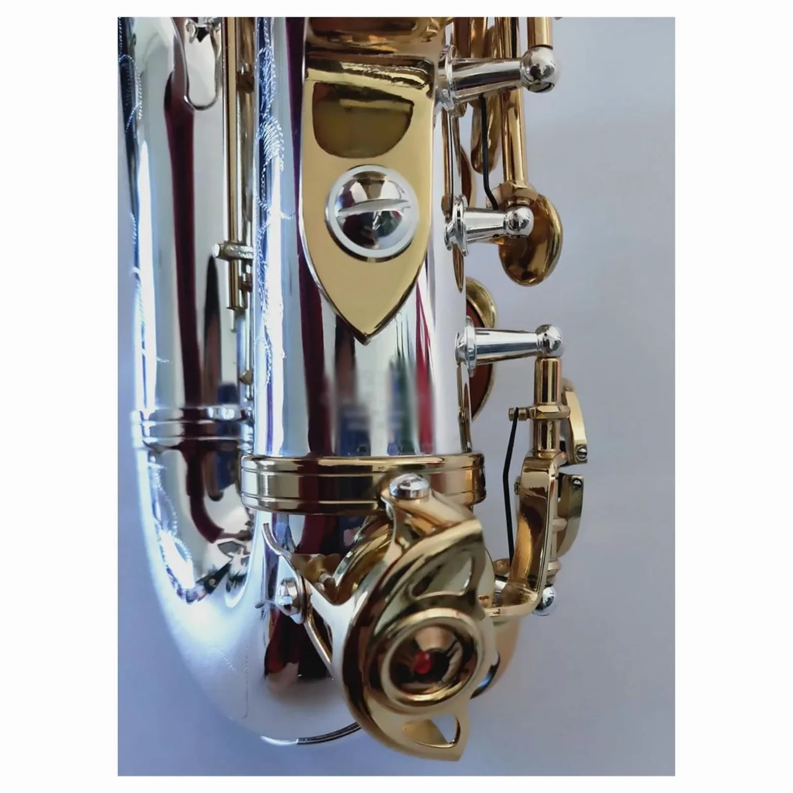 Professionale Sassofono Bocchino Per Sax In Ottone Per Sassofono Soprano Curvo, Prestazioni Professionali