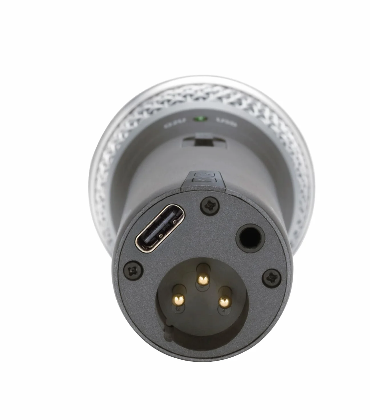 Samson SAQ2U Microfono dinamico plamare USB/XLR, Grigio
