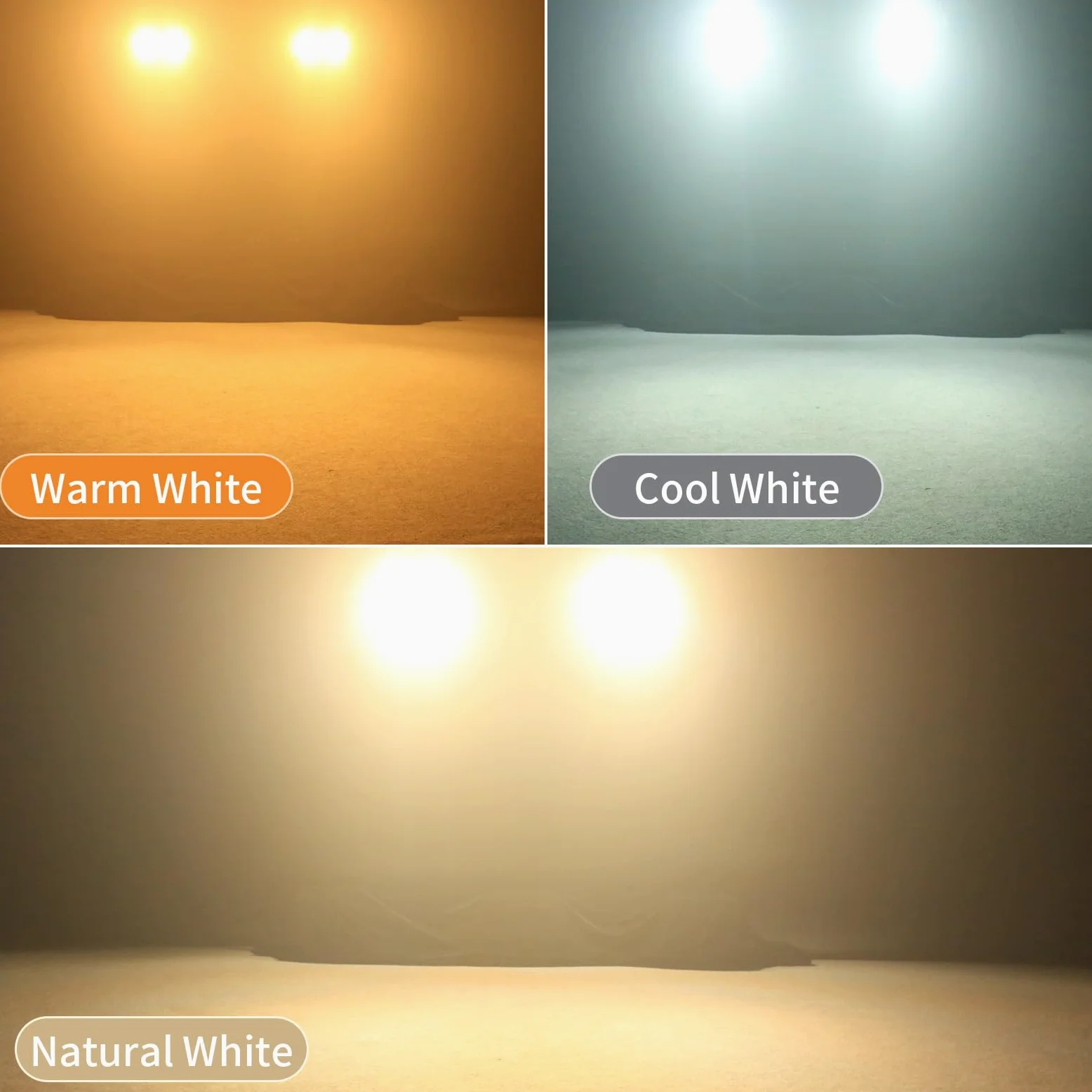 4x100W COB Par Faro Teatrale Bianco Freddo/Caldo Luci da Palco Stroboskop 25+30 Effettis Illuminazione DMX6/12CH per Festa Spettacoli Teatro Matrimonio
