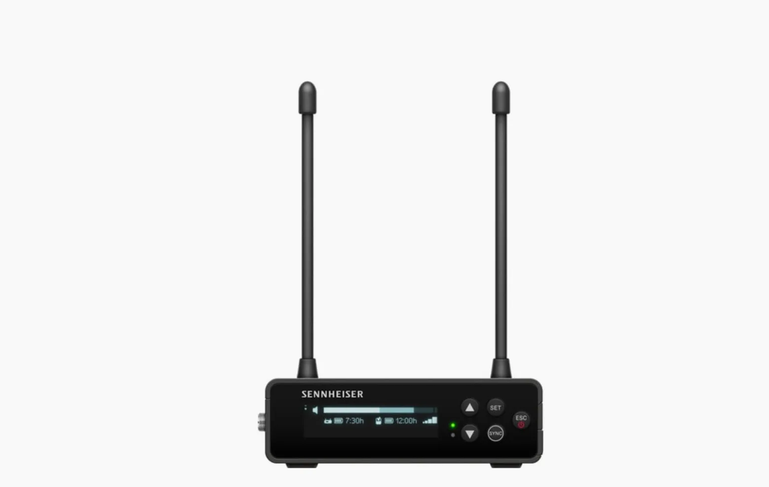 Sennheiser EW-DP ENG SET (S7-10) Sistema microfonico wireless digitale portatile UHF con ricevitore EK, trasmettitore SK Bodypack e microfono lav omnidirezionale ME2 - nero (700045)