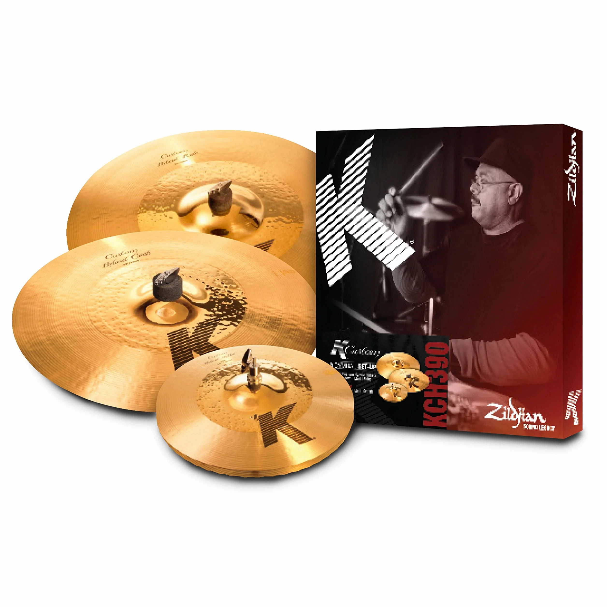 Zildjian K Custom Hybrid Crash Set