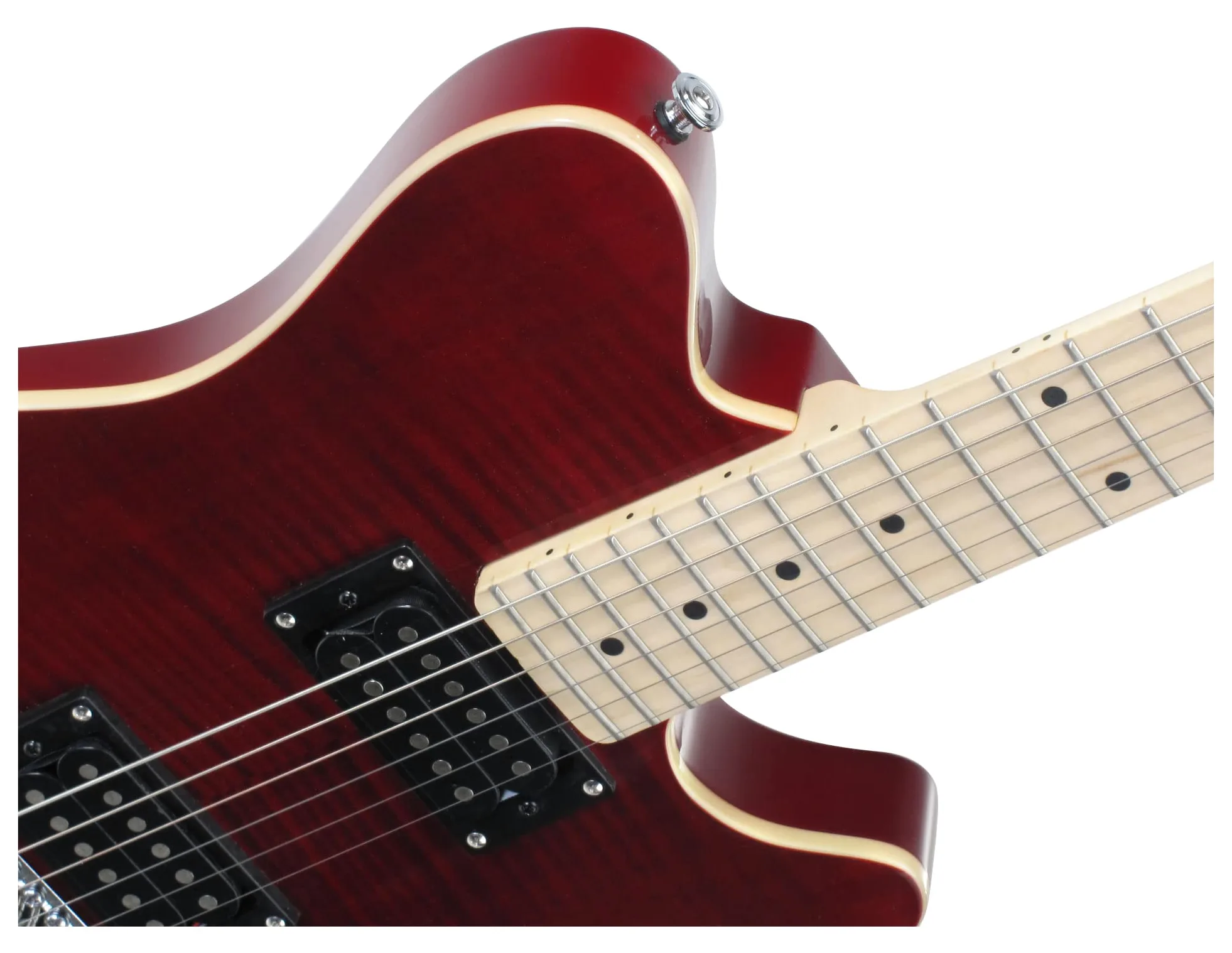 Rocktile Pro MM150-TR Chitarra Elettrica Transparent Red