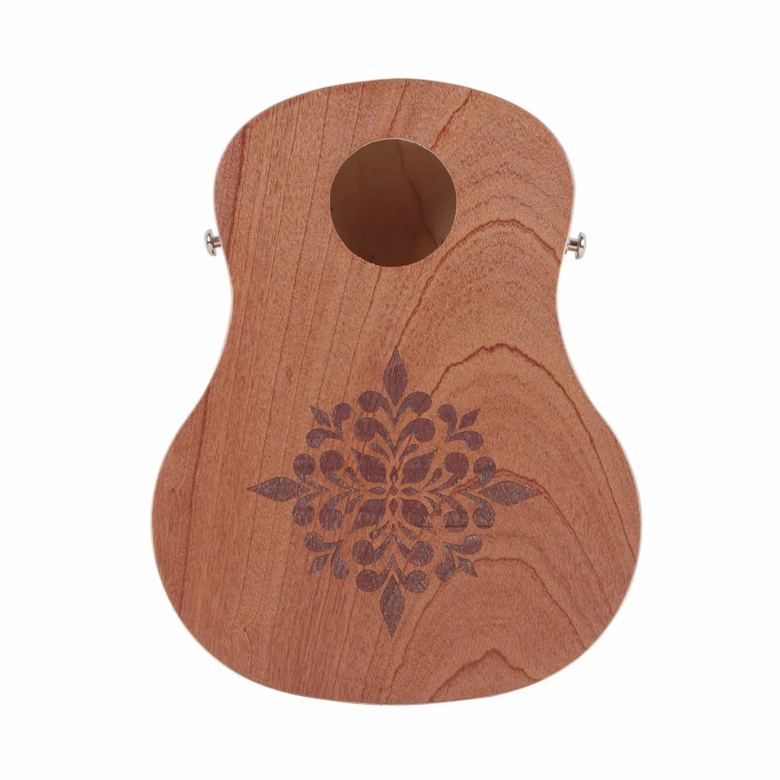 Cajon Drum tamburo a mano a forma di chitarra classica, leggero da viaggio bongo cajon scatola percussioni da viaggio bonghi