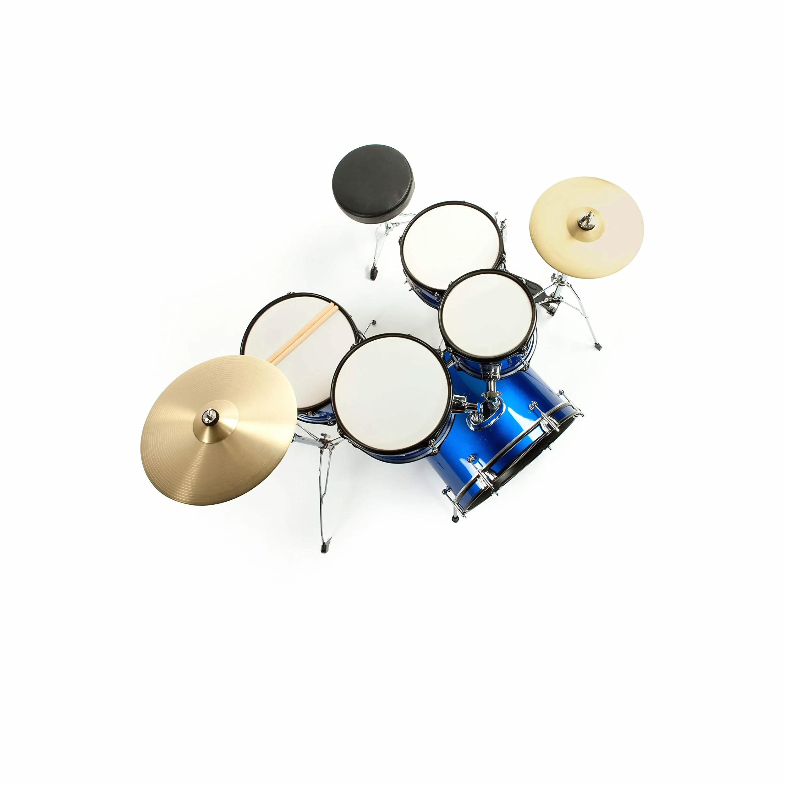 Fame JBJ1049A-B "Elias" 5-Piece Drum Kit (Blue) - Batteria set