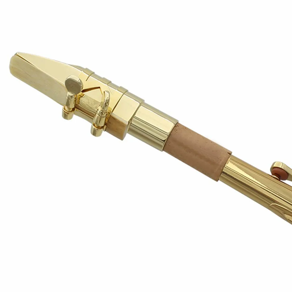 Sax Bocchino, Jazz Alto Saxophone Metallo 8C Bocchino con cappucci Patch Cuscinetti