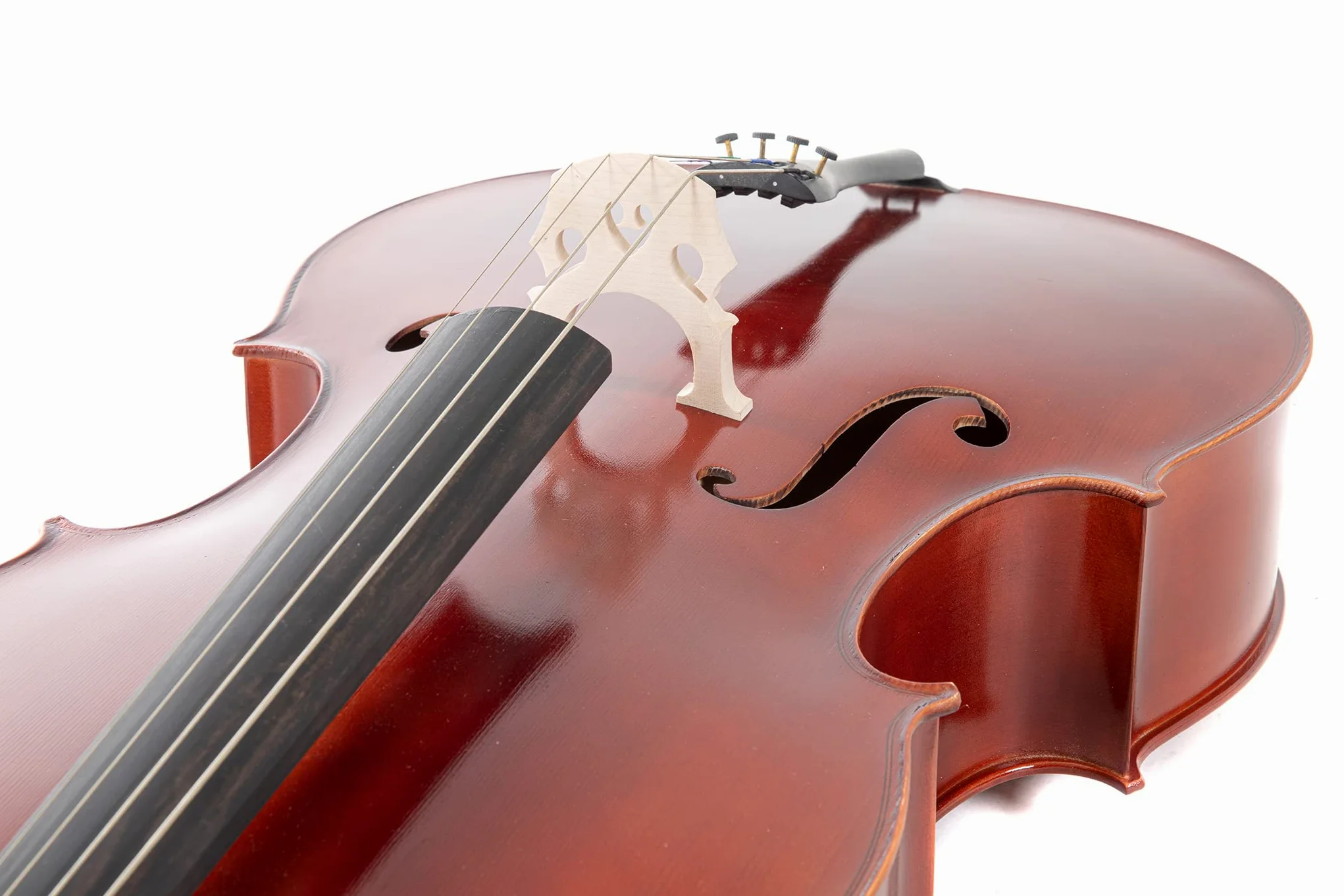 PURE GEWA Set violoncello EW Set in ebano - Violoncello 4/4, Set pronto per suonare, incl. borsa per violoncello, arco, colofonia, cordiera con regolatori di precisione, puntale