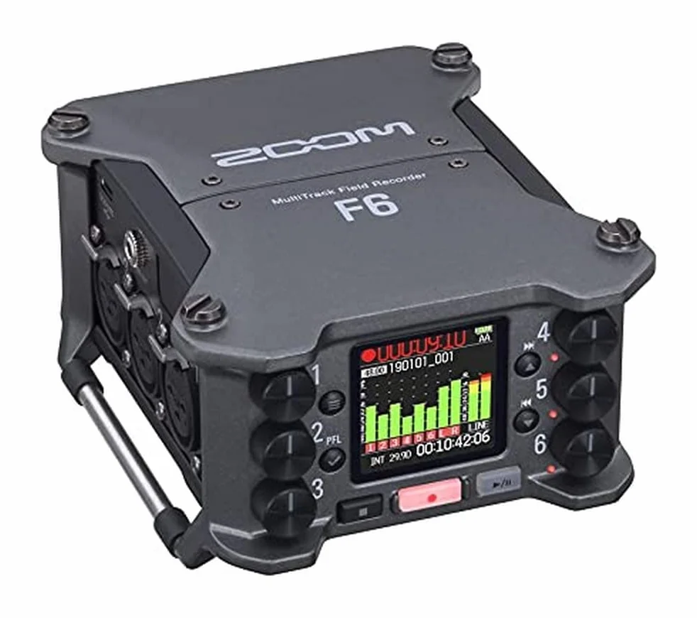 Zoom 316305 F6 Registratore audio nero