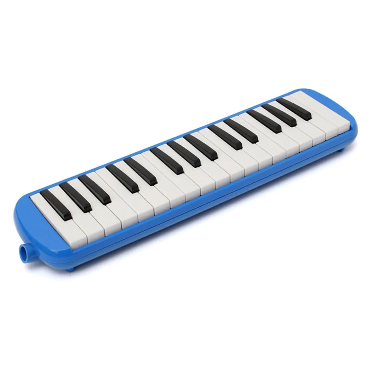 BESTonZON 32 armonica a tastiera pianoforte melodico pianoforte a bocca fisarmonica a piano giocattolo strumenti a tastiera fisarmonica strumento melodico melodica portatile Blue