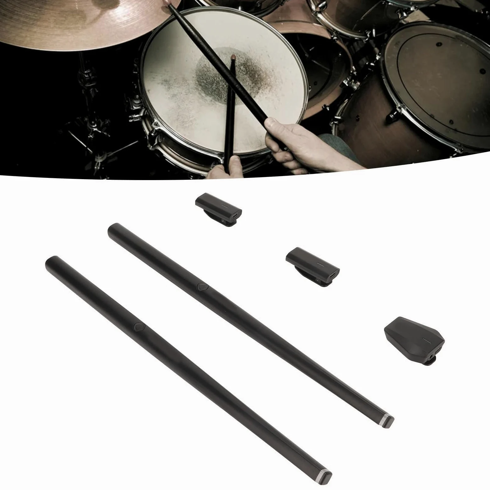 Batteria elettronica MIDI Supporto portatile Virtuale Digitale Percussione Macchina con Lezioni per Principianti Adulti